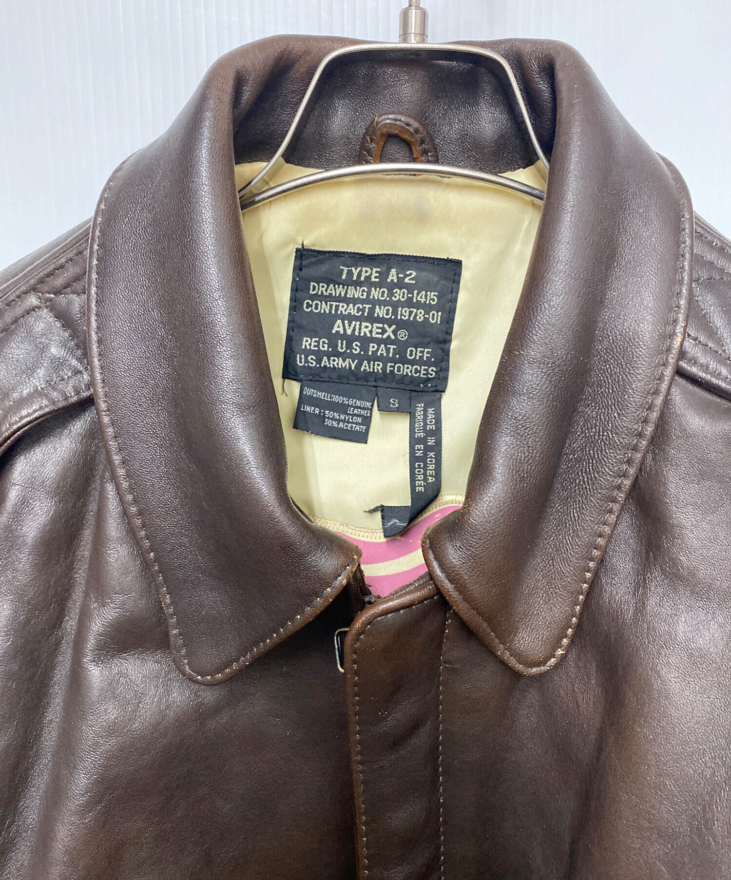 中古・古着通販】AVIREX (アヴィレックス) TYPE A-2 フライト