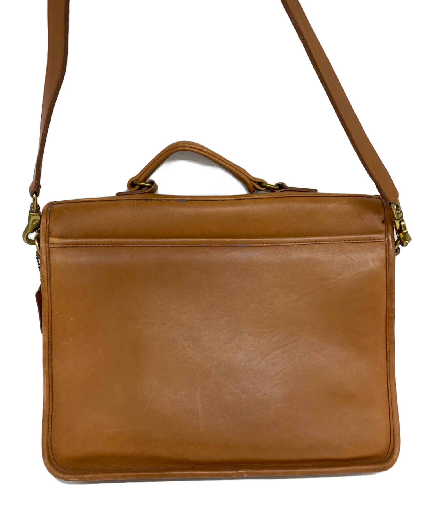 中古・古着通販】COACH (コーチ) ショルダーバッグ ブラウン｜ブランド