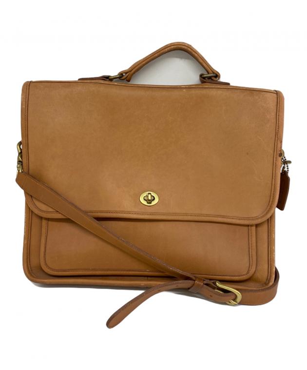 中古・古着通販】COACH (コーチ) ショルダーバッグ ブラウン｜ブランド
