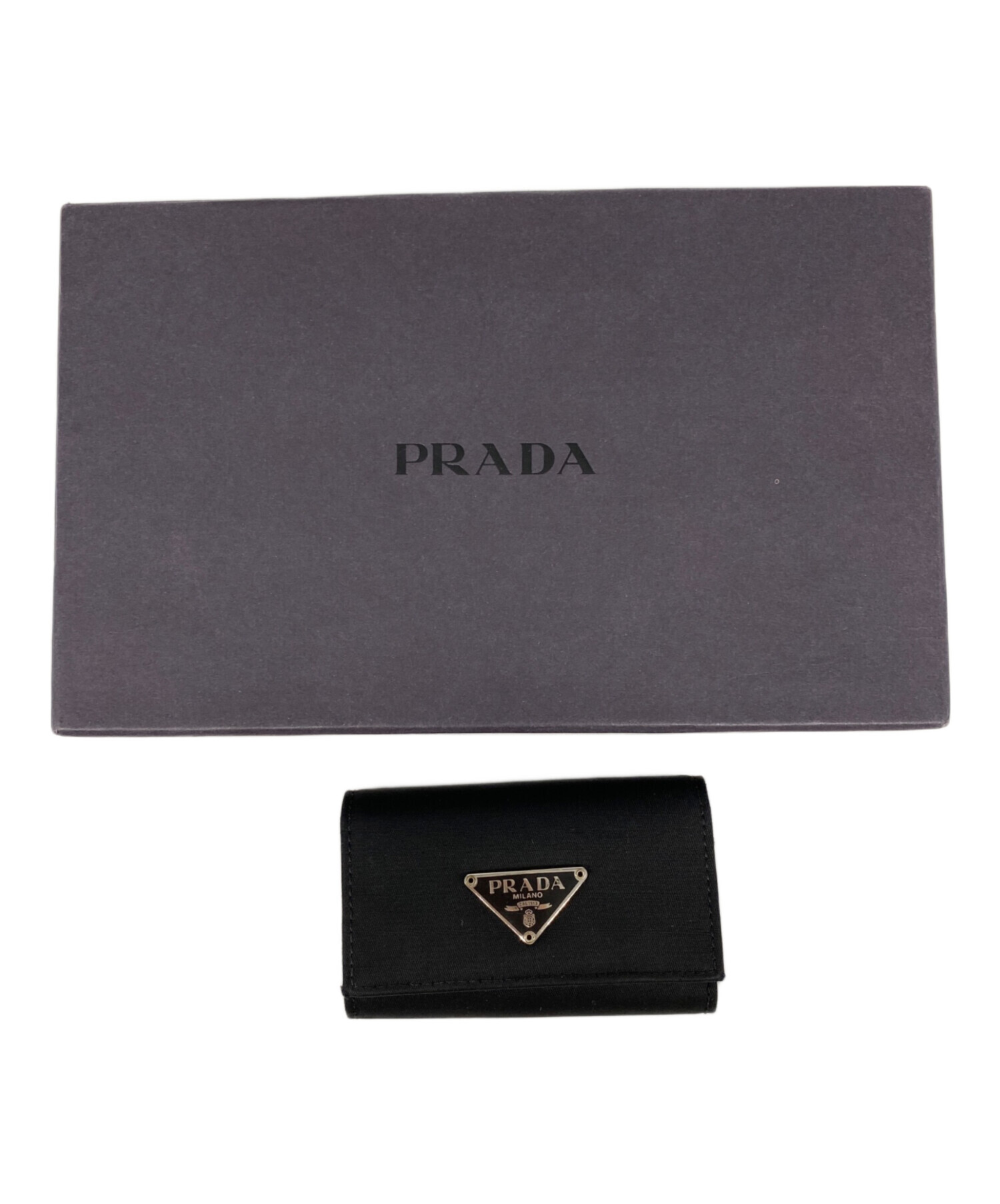 新品未使用★PRADA★プラダ★キーケース★6連★ブラック PRADA（プラダ） 6連 キーケース - ブラック レディース : ZOZOTOWN