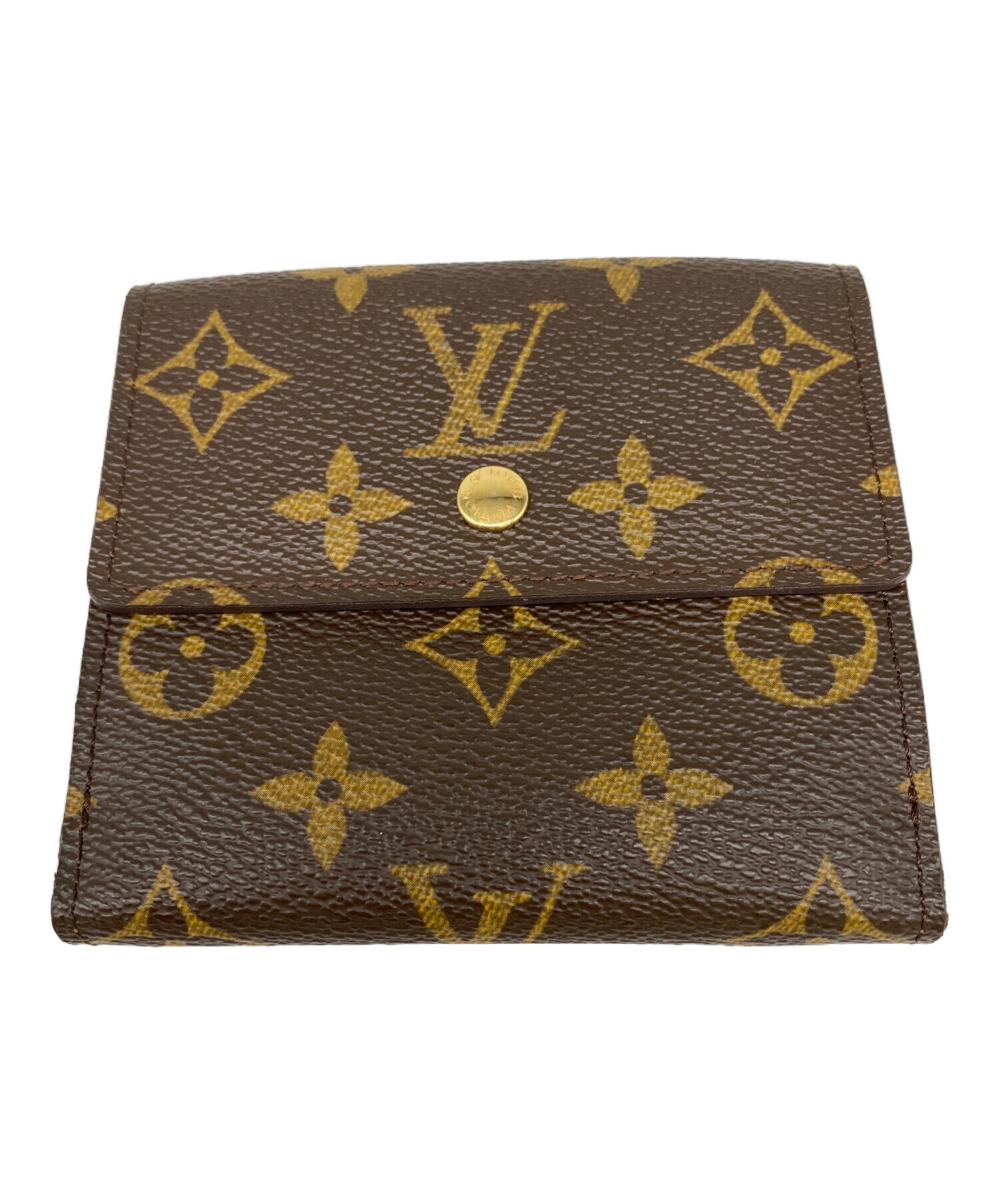中古・古着通販】LOUIS VUITTON (ルイ ヴィトン) 3つ折り財布 ブラウン
