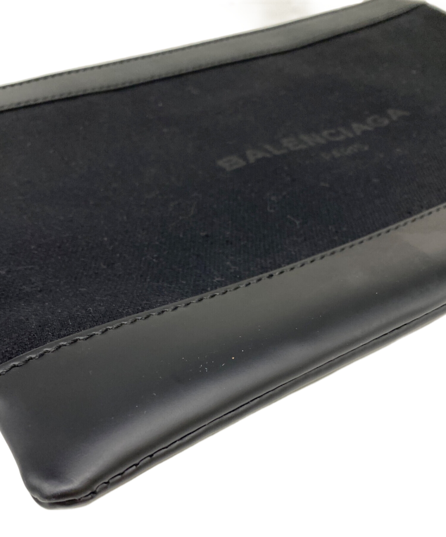 中古・古着通販】BALENCIAGA (バレンシアガ) クラッチバッグ ブラック