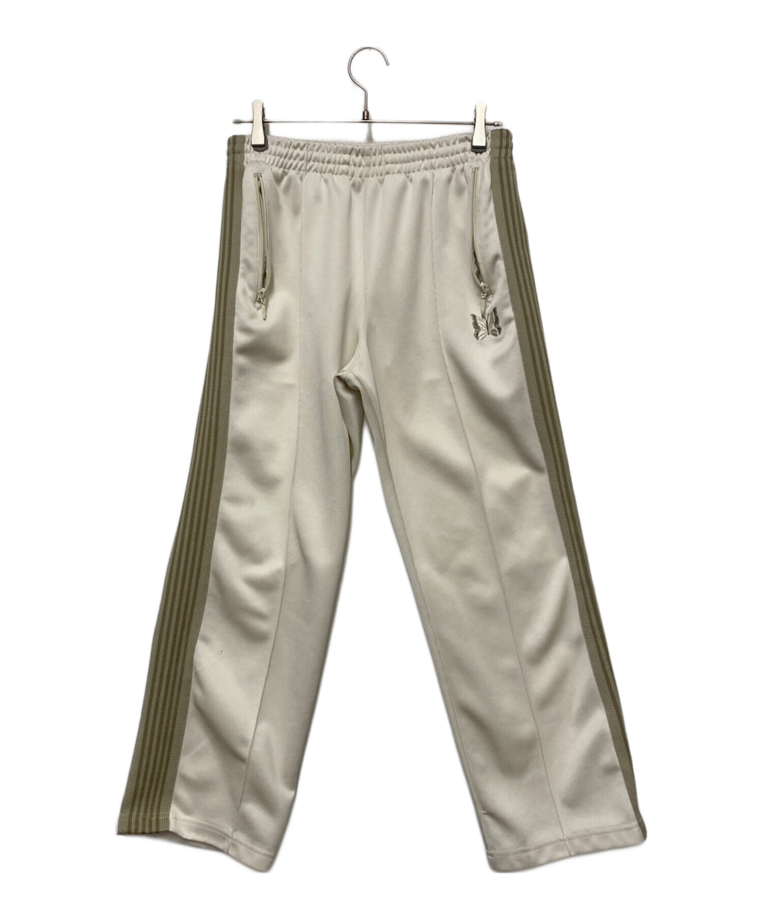 Needles ブルー×ホワイト　スラックス ストレートS ブルーホワイト24ss ニードルスニードルズ