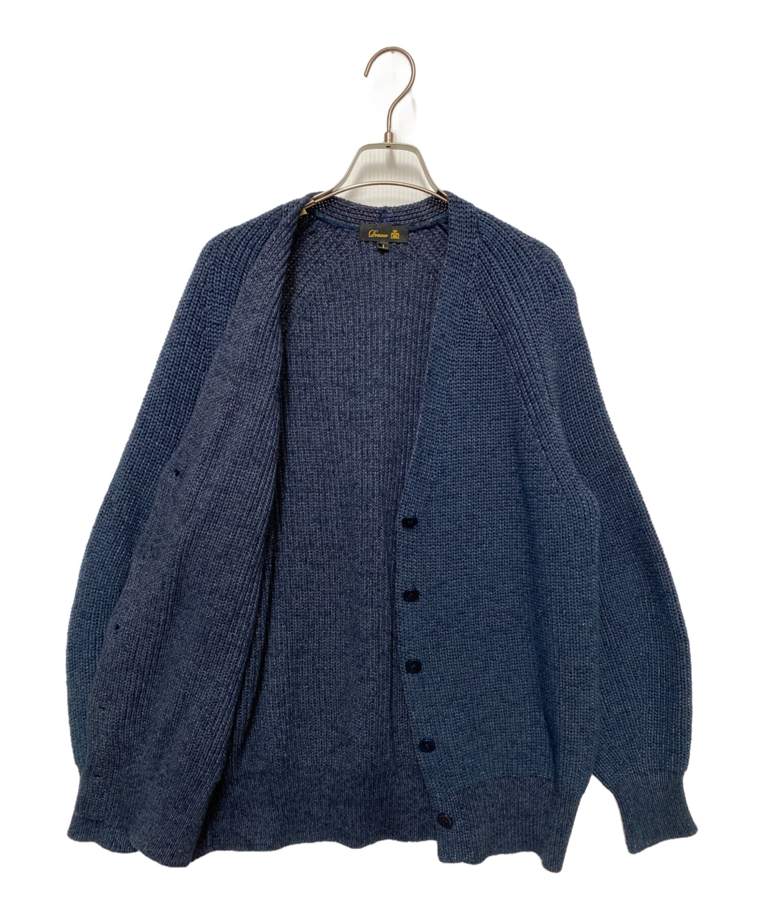 ドゥロワーdrawerカシミアニットアンサンブルネイビー カーディガンフォクシー ドゥロワーdrawerカシミアニットアンサンブルネイビー カーディガン
