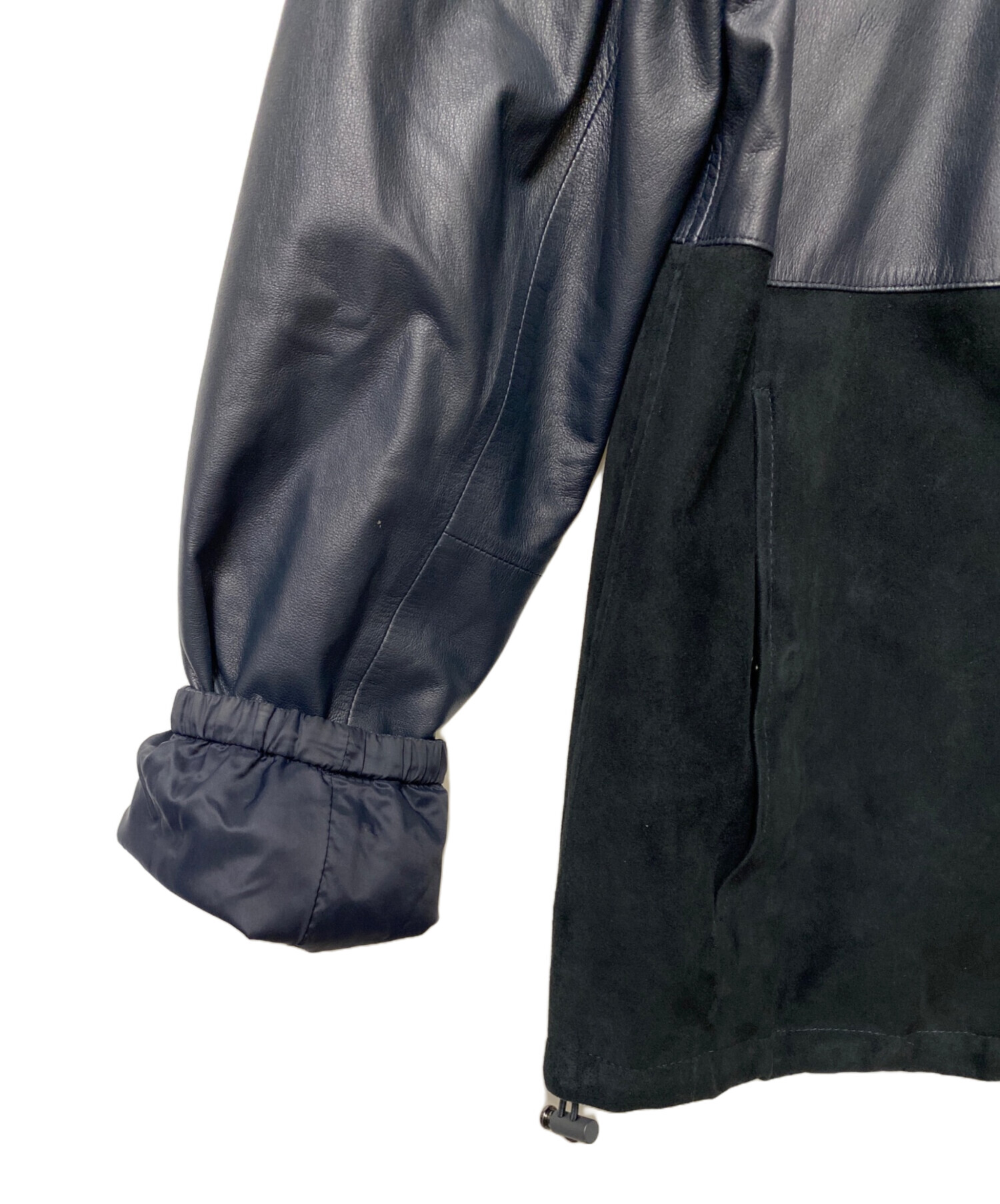 【高級・未使用品・24年モデル】セオリー ネイビー レザージャケット S 高級・未使用品・24年モデル】セオリー ネイビー レザージャケット S