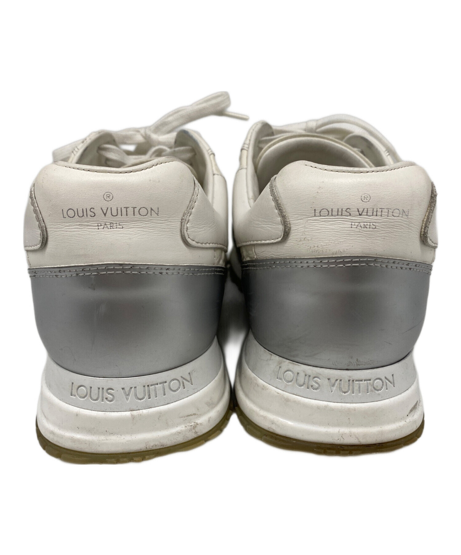 未使用 LOUIS VUITTON スニーカー ランアウェイ・ライン ホワイト 中古・古着通販】LOUIS VUITTON (ルイ ヴィトン) ランアウェイライン