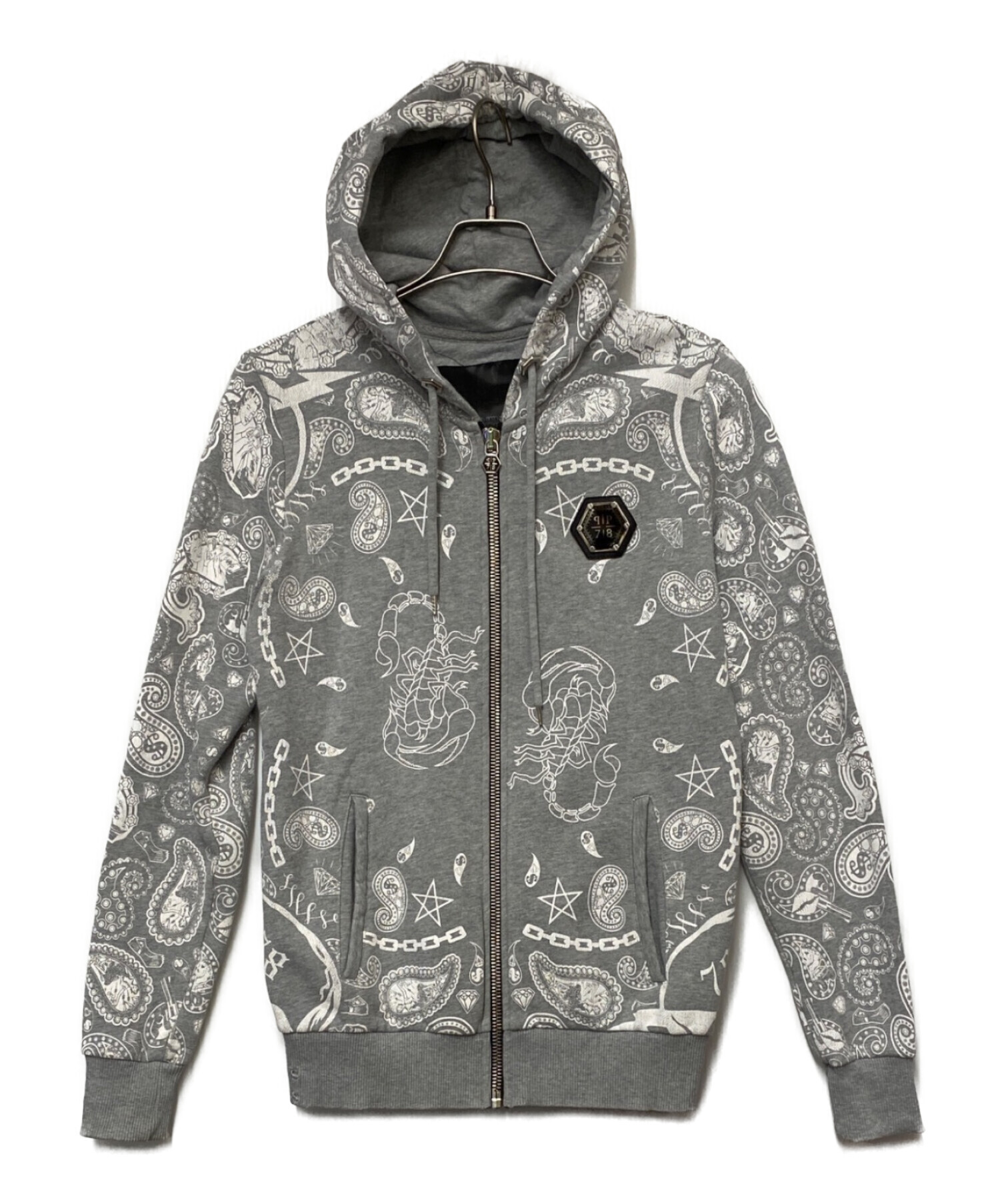 中古・古着通販】PHILIPP PLEIN HOMME (フィリップレインオム) ジップ
