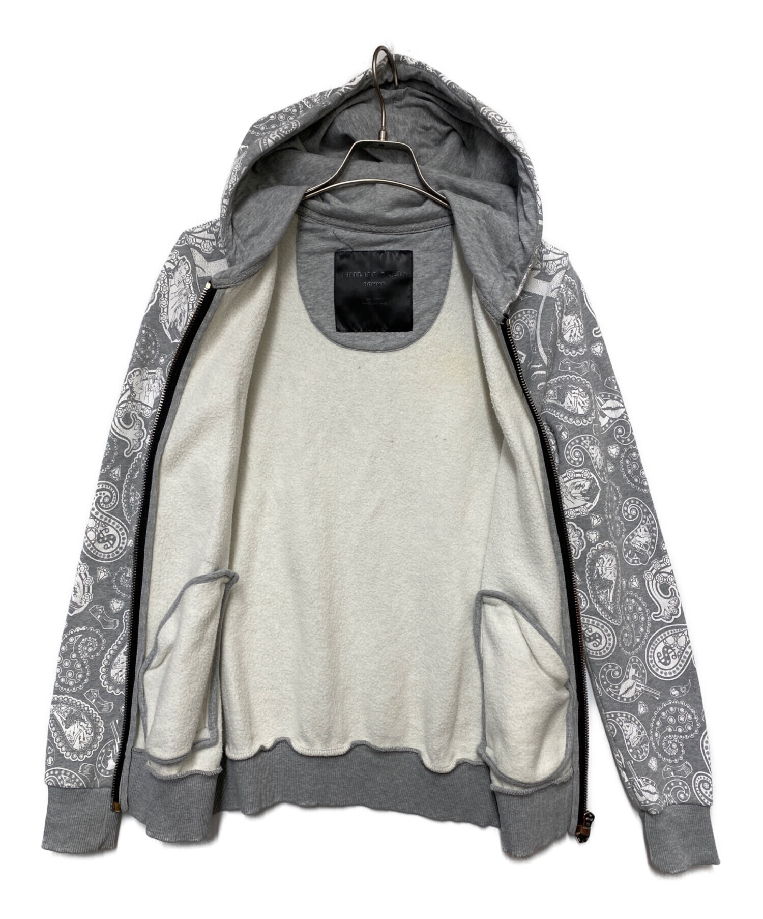 中古・古着通販】PHILIPP PLEIN HOMME (フィリップレインオム) ジップ 