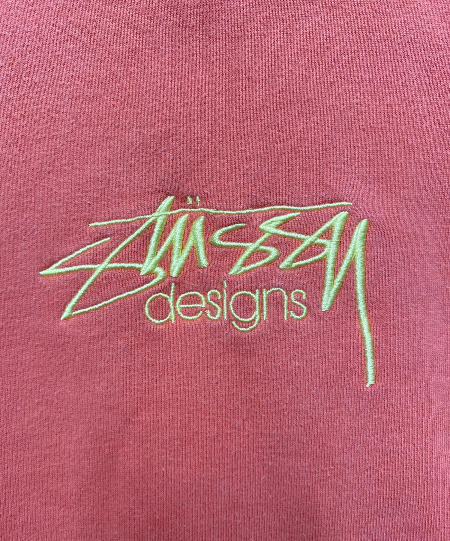中古・古着通販】stussy (ステューシー) パーカー オレンジ サイズ:L