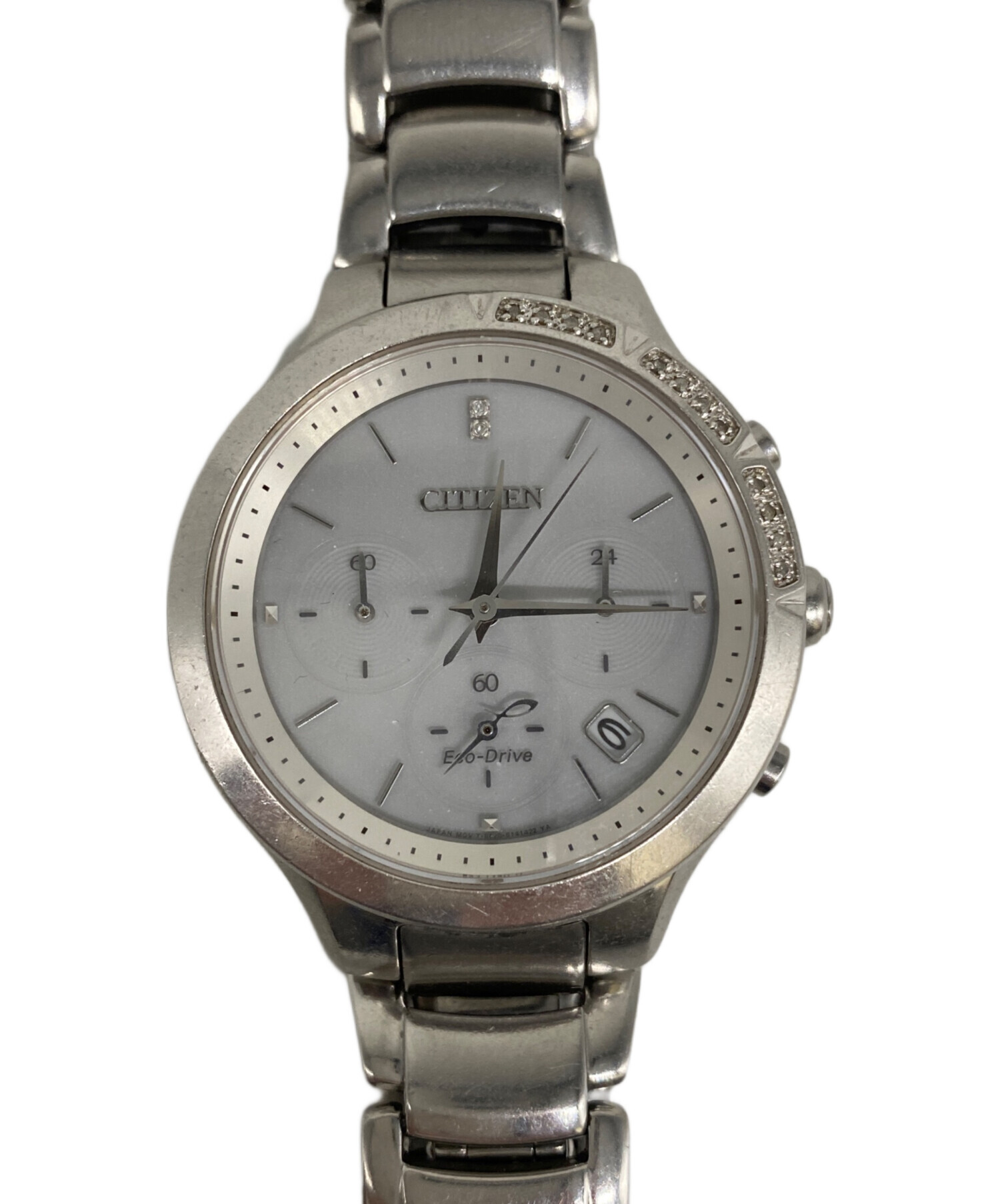 中古・古着通販】CITIZEN (シチズン) 腕時計 ホワイト｜ブランド・古着