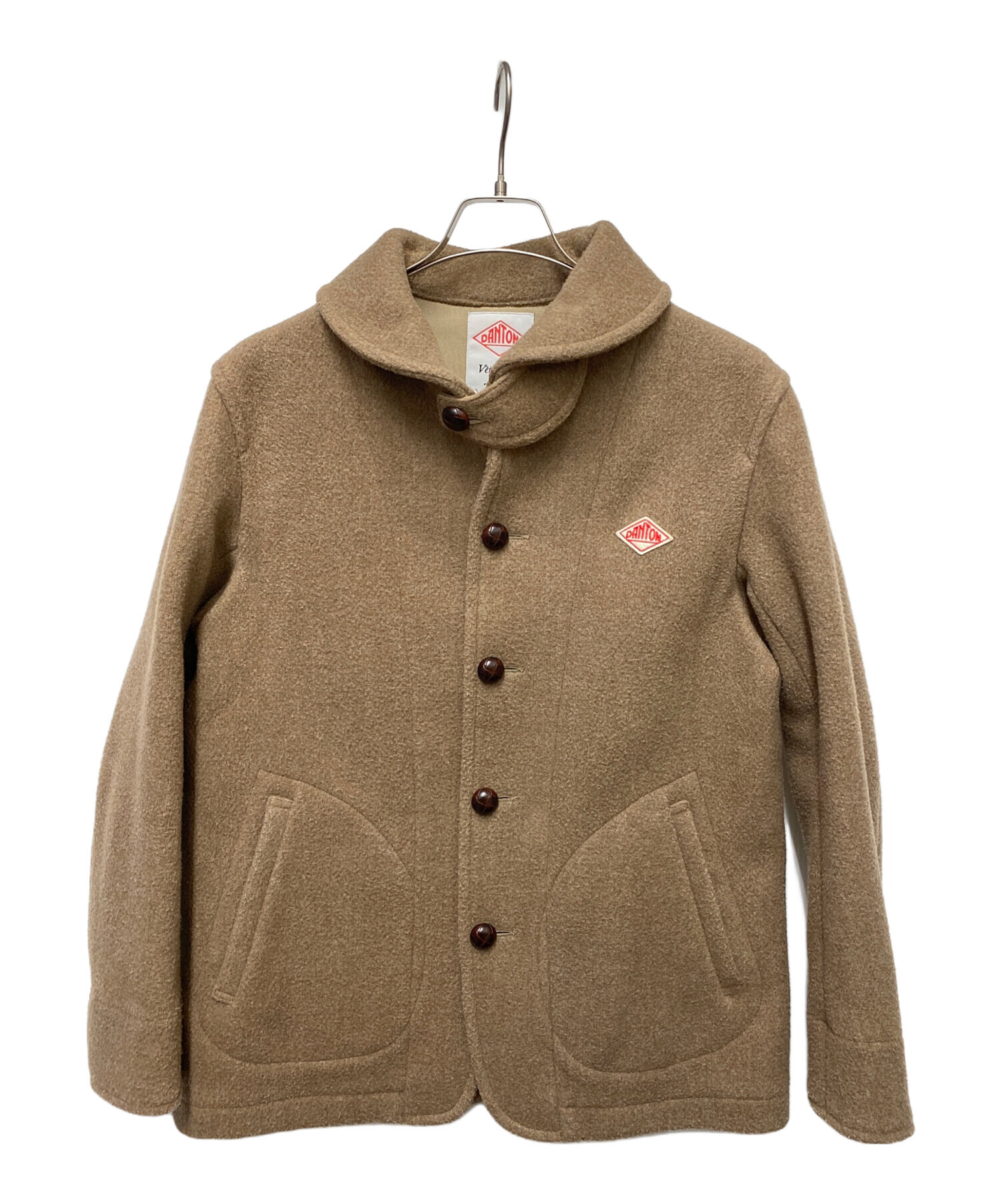 中古・古着通販】DANTON (ダントン) ウールモッサジャケット ブラウン 