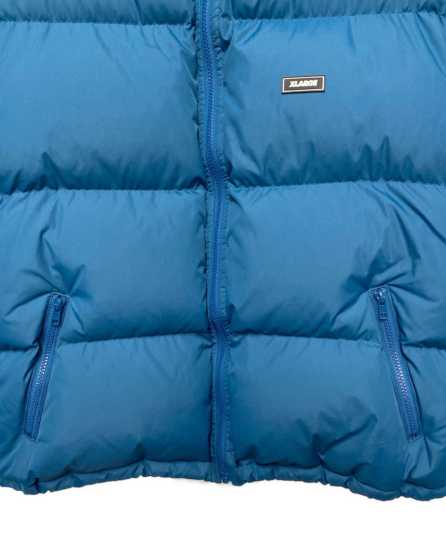 中古・古着通販】X-LARGE (エクストララージ) ダウンジャケット ブルー