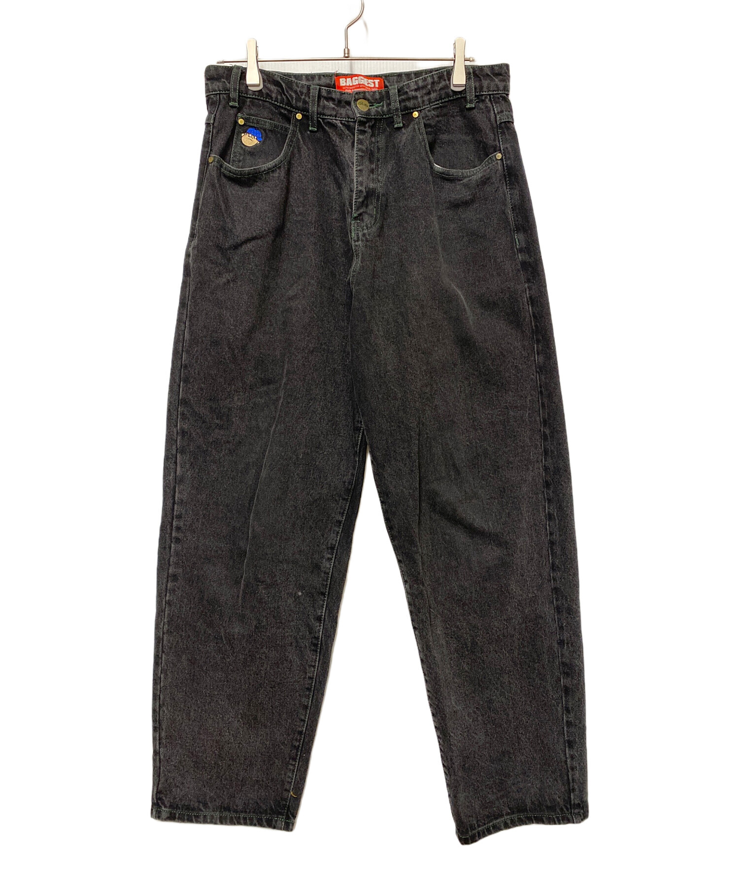 中古・古着通販】Butter Goods (バターグッズ) デニムパンツ ブラック