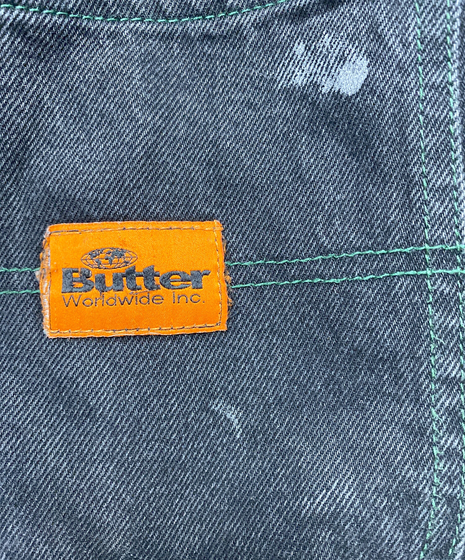 中古・古着通販】Butter Goods (バターグッズ) デニムパンツ ブラック