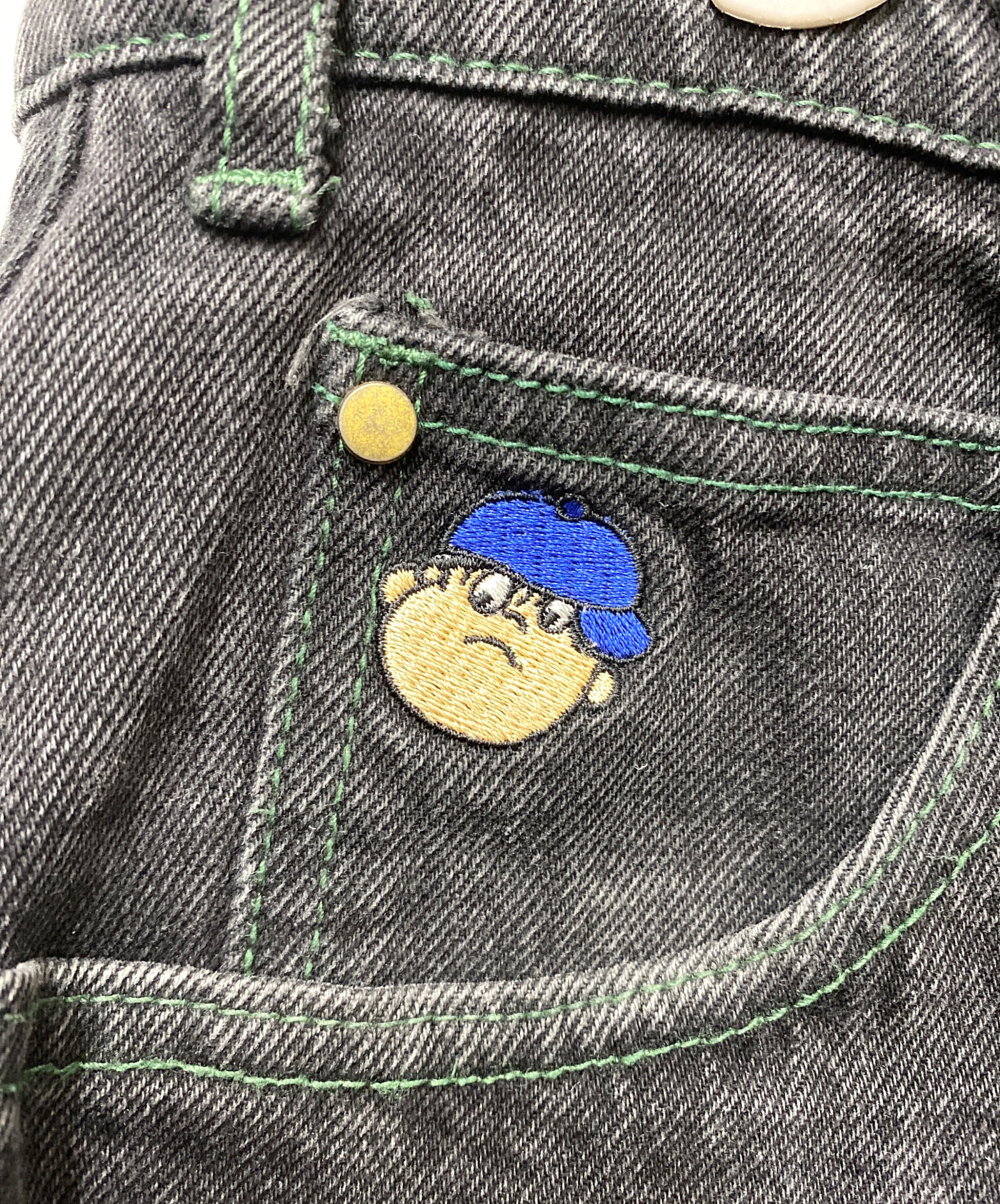 中古・古着通販】Butter Goods (バターグッズ) デニムパンツ ブラック