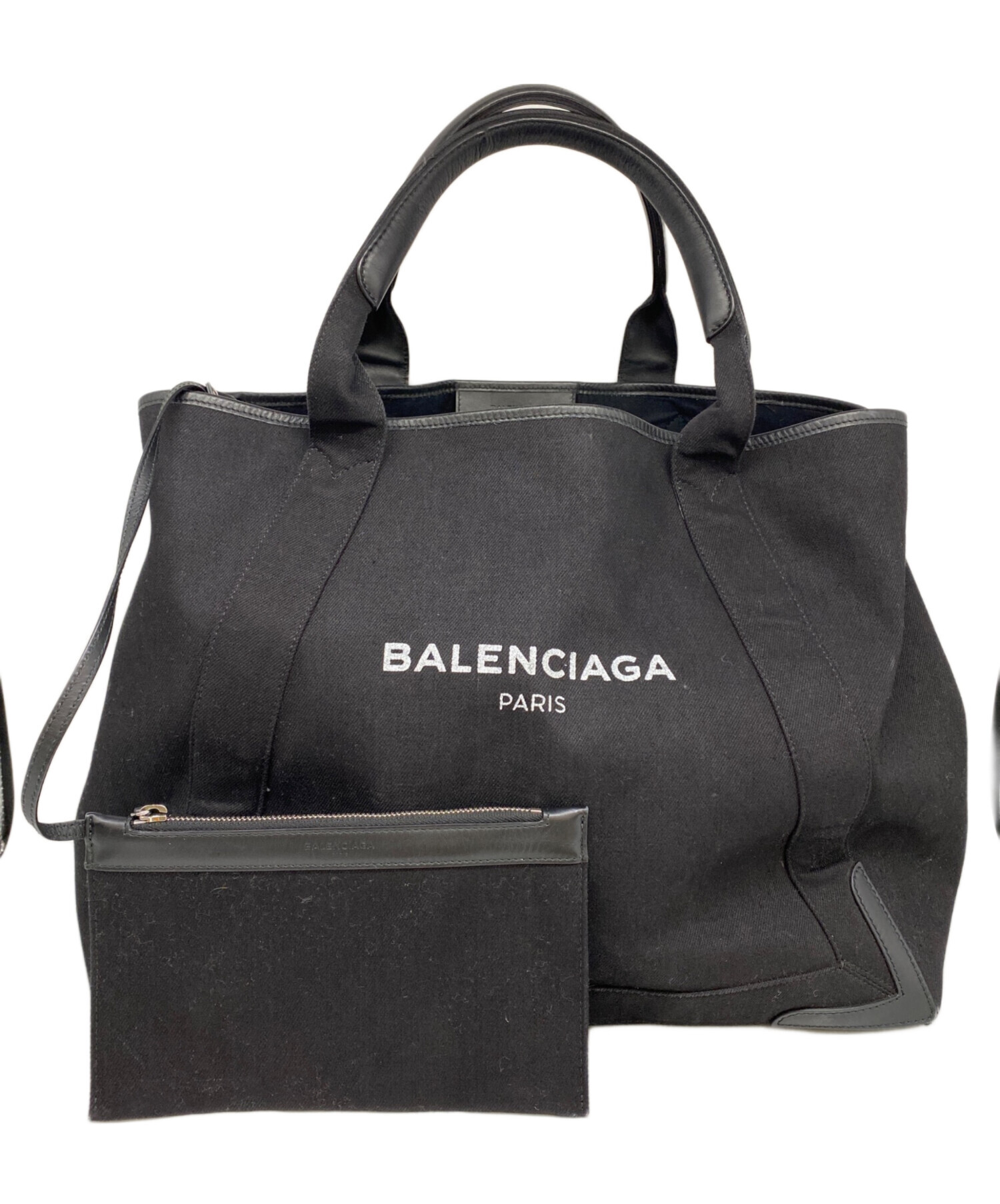 中古・古着通販】BALENCIAGA (バレンシアガ) トートバッグ ブラック