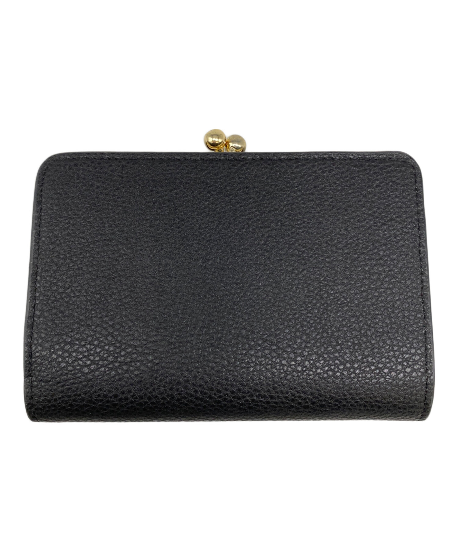 中古・古着通販】COACH (コーチ) がま口財布 ブラック｜ブランド・古着