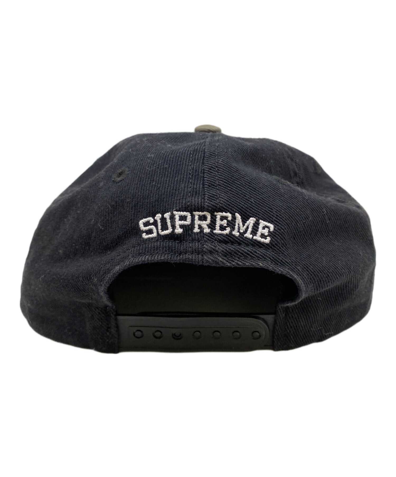 中古・古着通販】SUPREME (シュプリーム) キャップ ブラック×カーキ
