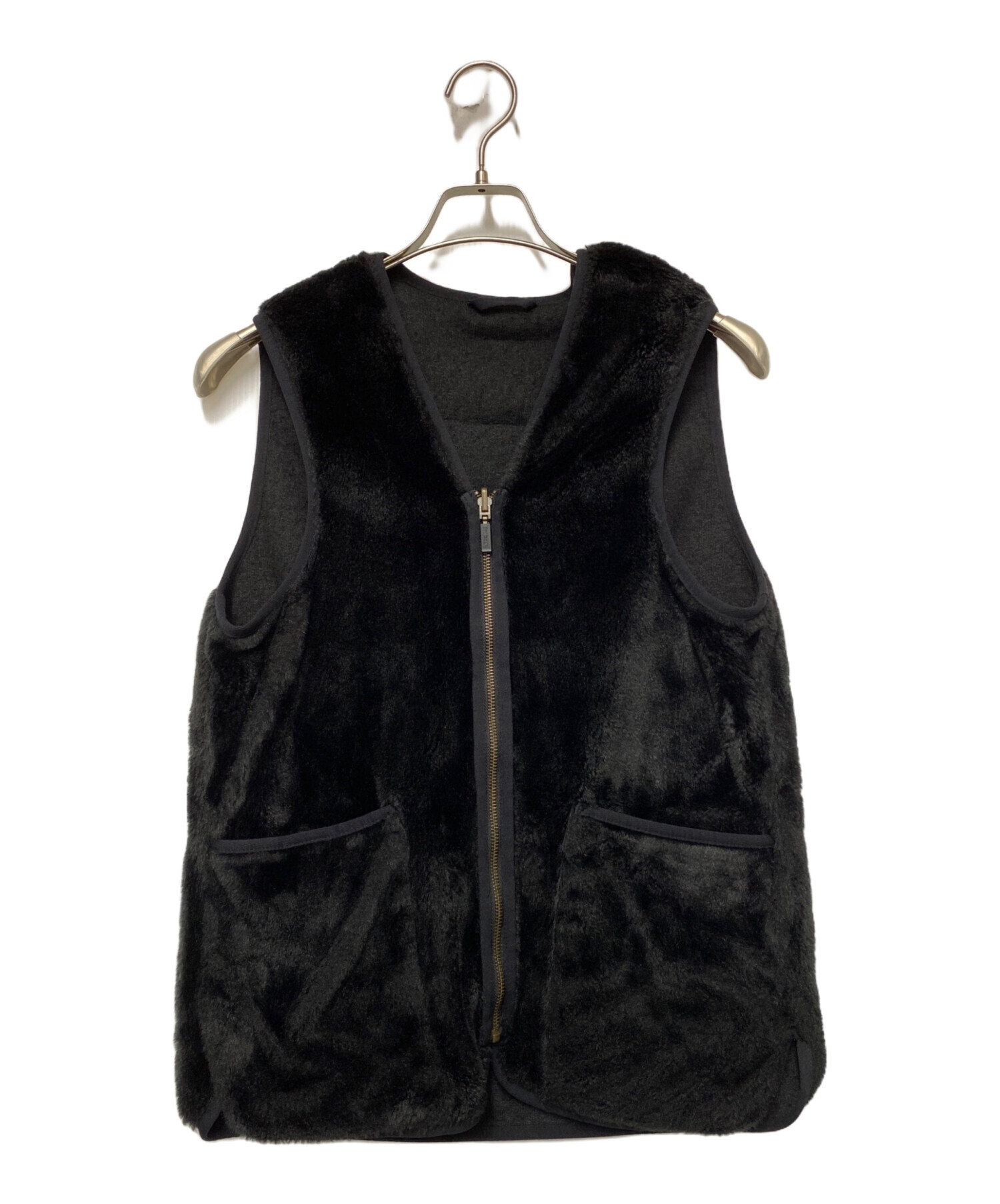 中古・古着通販】Barbour (バブアー) ファーライナーベスト ブラック