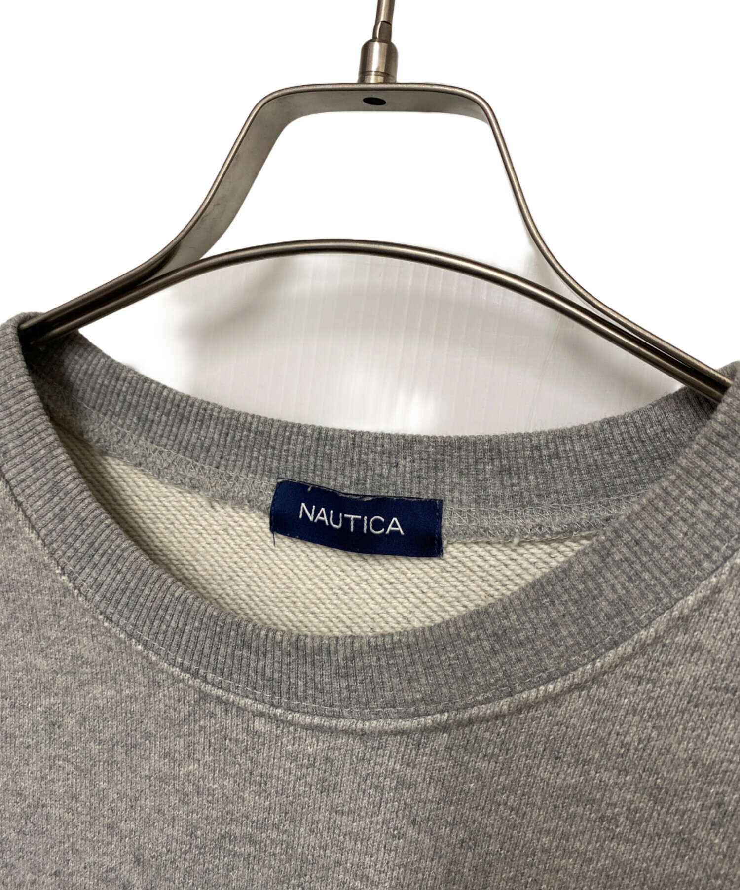 中古・古着通販】NAUTICA (ノーティカ) サークルロゴスウェット グレー