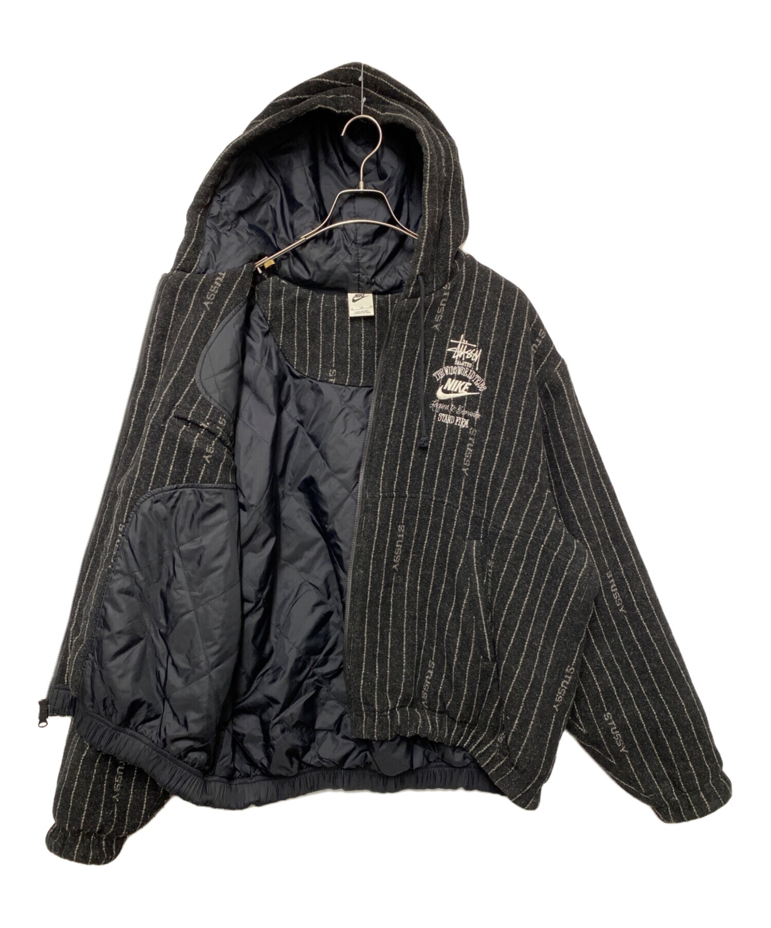 中古・古着通販】NIKE (ナイキ) stussy (ステューシー) Striped Wool