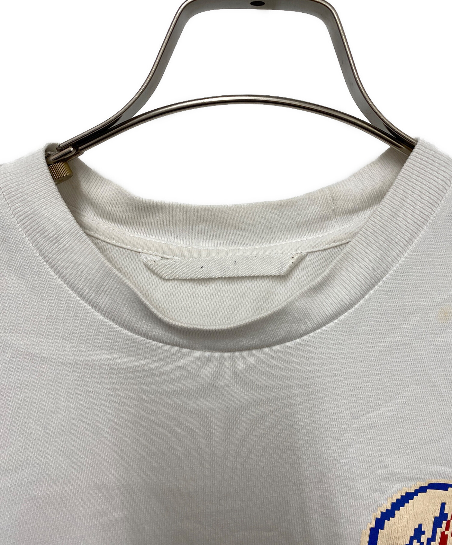 中古・古着通販】MONCLER (モンクレール) 半袖Tシャツ ホワイト サイズ 