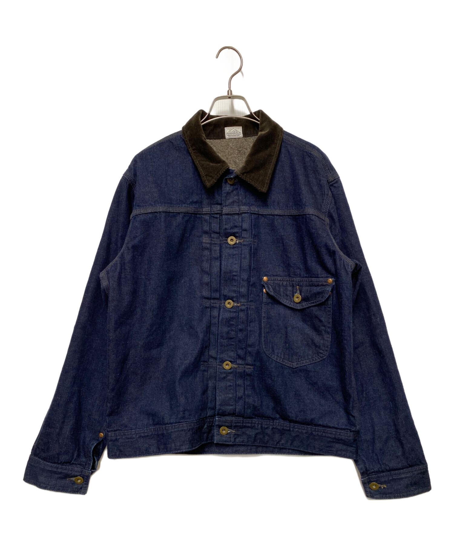 Lee インディゴ デニムジャケット 中古・古着通販】LEE (リー) デニムジャケット インディゴ サイズ:XL