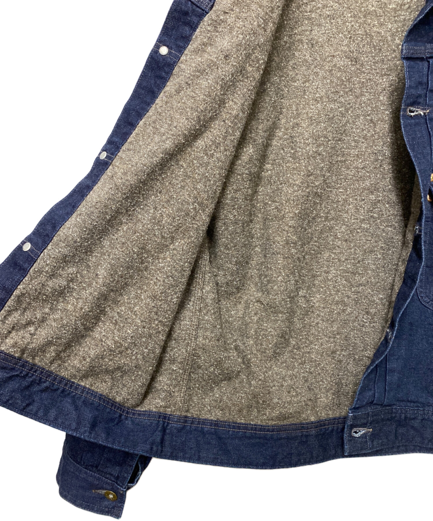 中古・古着通販】LEE (リー) デニムジャケット インディゴ サイズ:XL