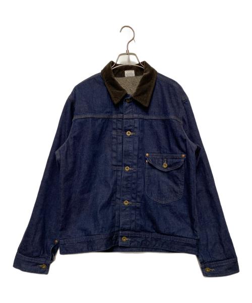Lee インディゴ デニムジャケット 中古・古着通販】LEE (リー) デニムジャケット インディゴ サイズ:XL
