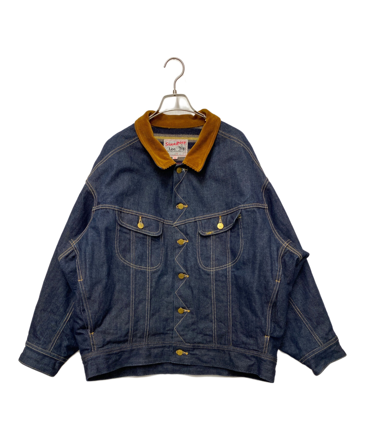 中古・古着通販】LEE (リー) SUPERSIZED RIDER JACKET インディゴ