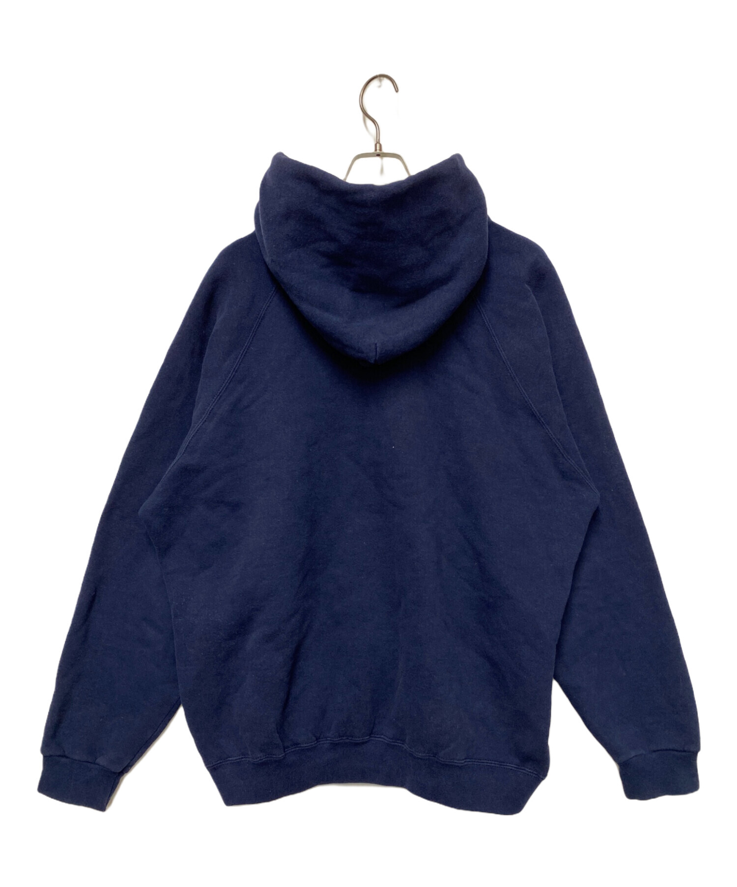 adidas アディダス トラックジャケット パーカー 古着 L 紺 16501 中古・古着通販】adidas (アディダス) パーカー ネイビー サイズ:L