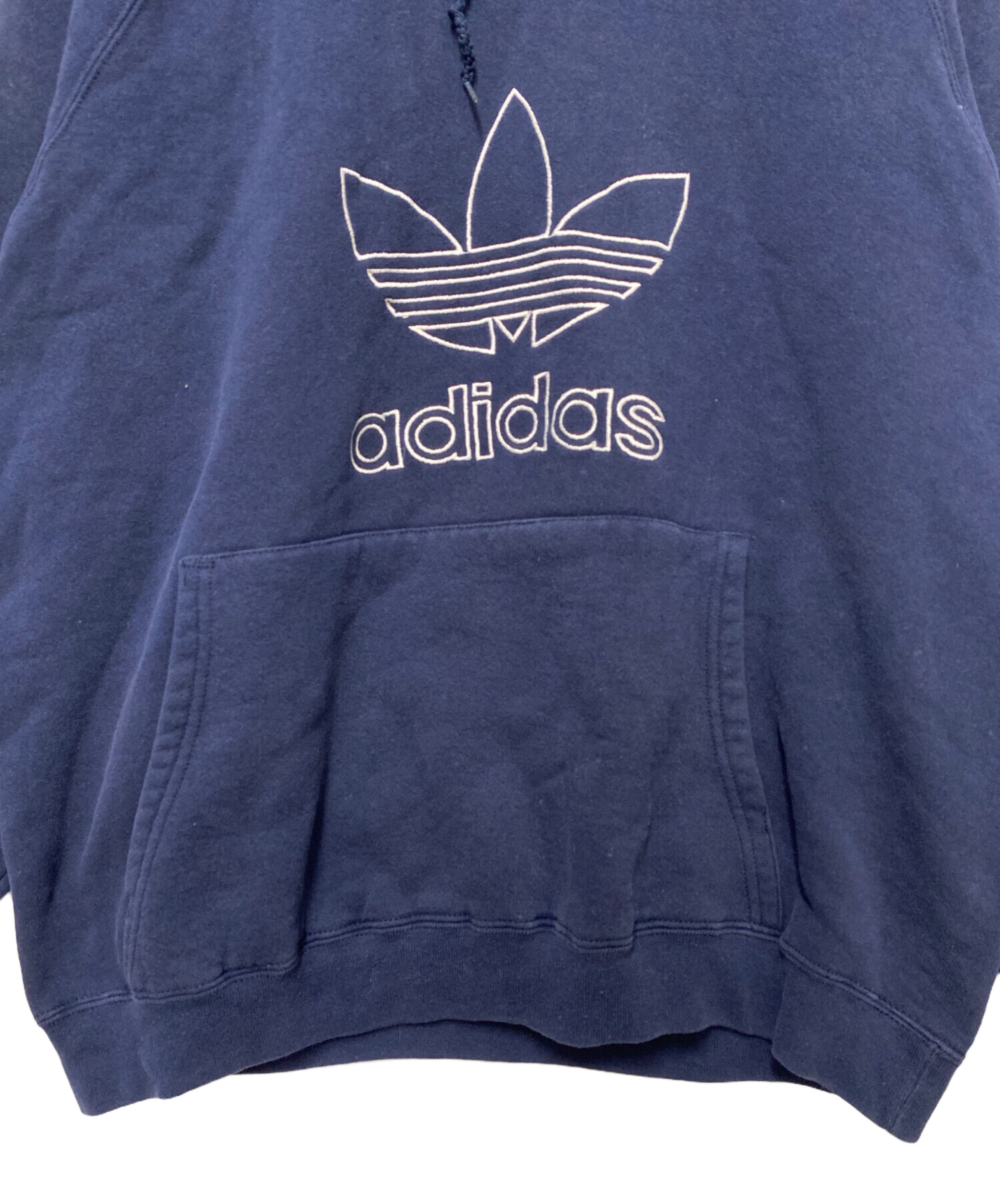 中古・古着通販】adidas (アディダス) パーカー ネイビー サイズ:L