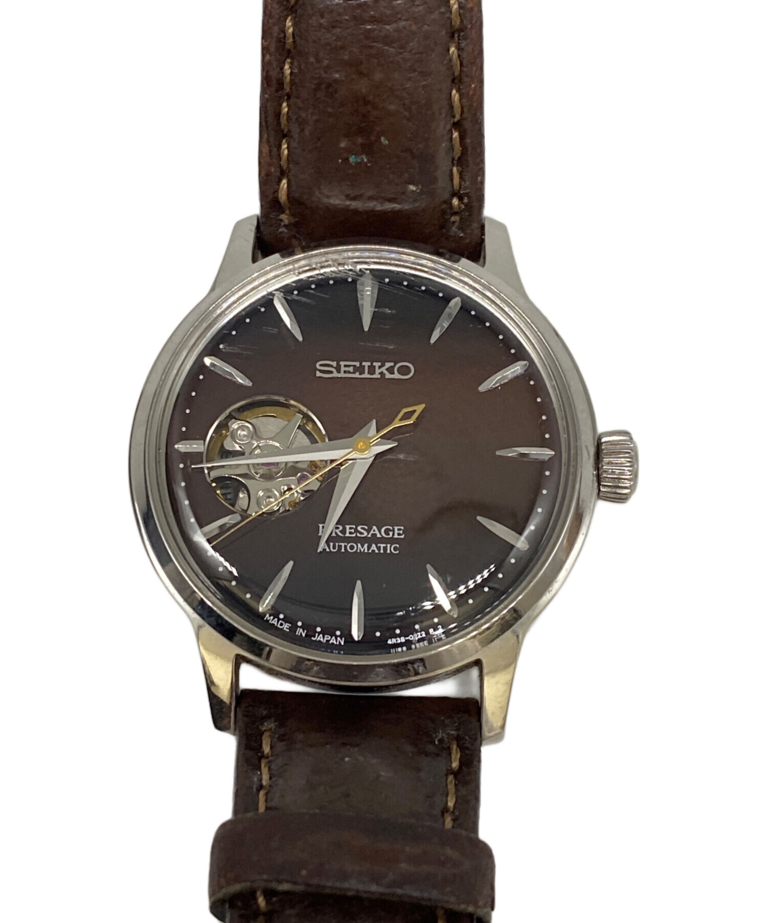 中古・古着通販】SEIKO (セイコー) 腕時計 ブラウン｜ブランド・古着 