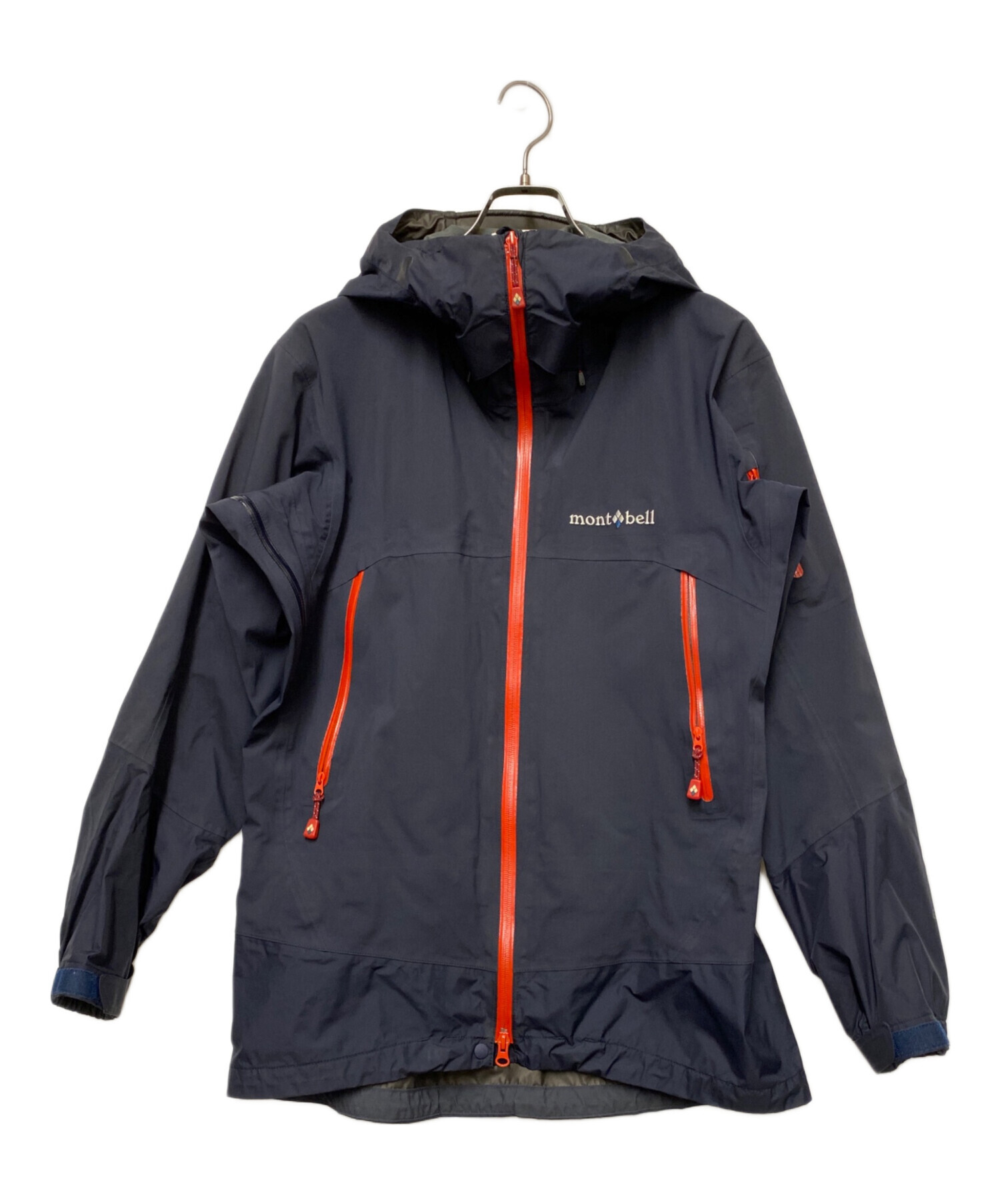 【超人気◎】mont-bell　モンベル　シェルジャケット　刺繍　古着　90s 90年代 mont bell オールド モンベル CLIMALIGHT ソフトシェル