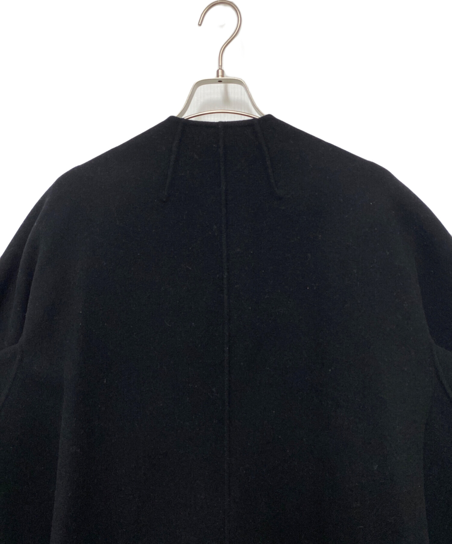 新品未使用Drawerドゥロワー☆ジャケット ブラック 黒 サイズ36 中古・古着通販】DRAWER (ドゥロワー) ノーカラーツイードジャケット