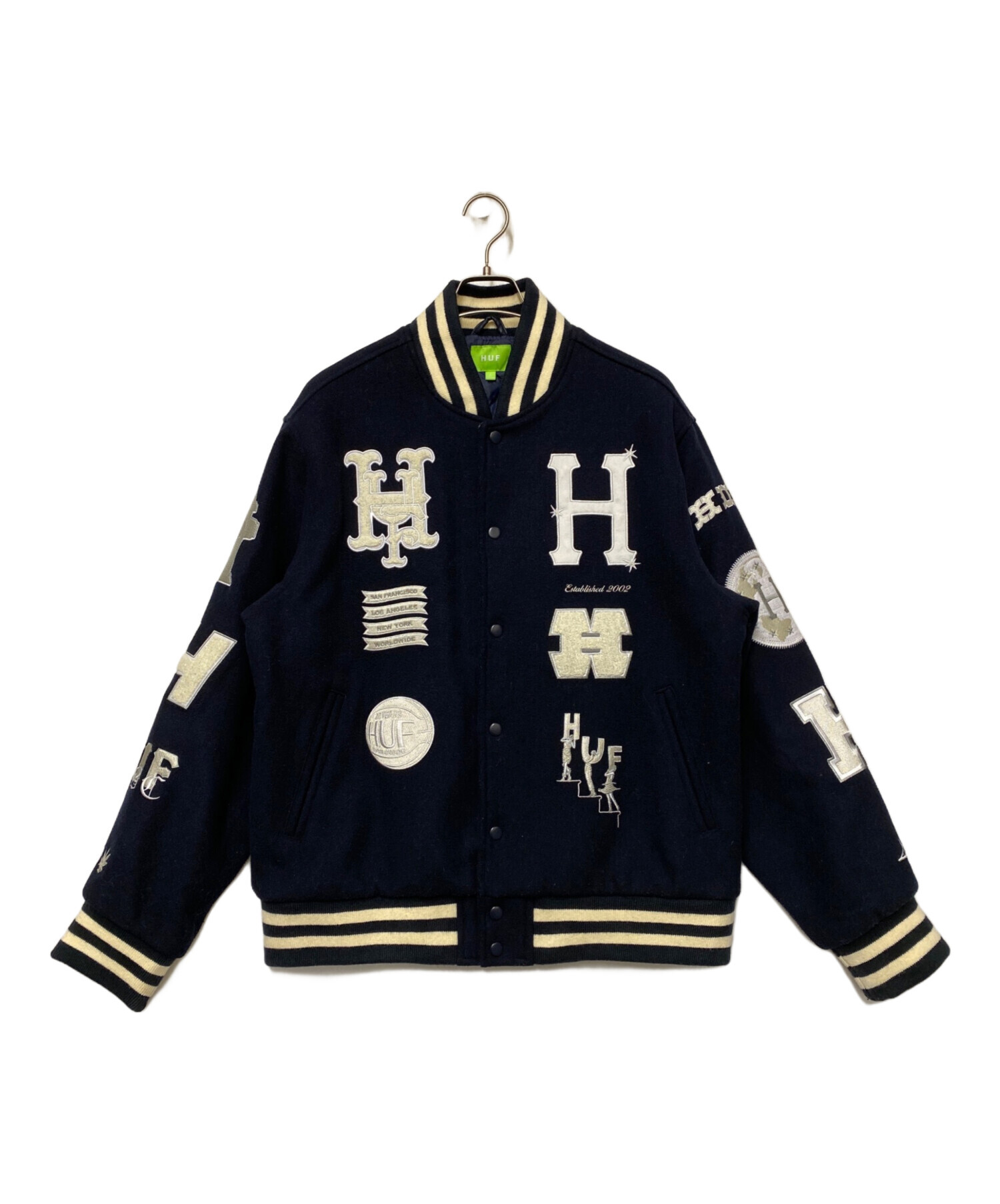 HUF 20 YEAR CLASSIC H VARSITY JACKET