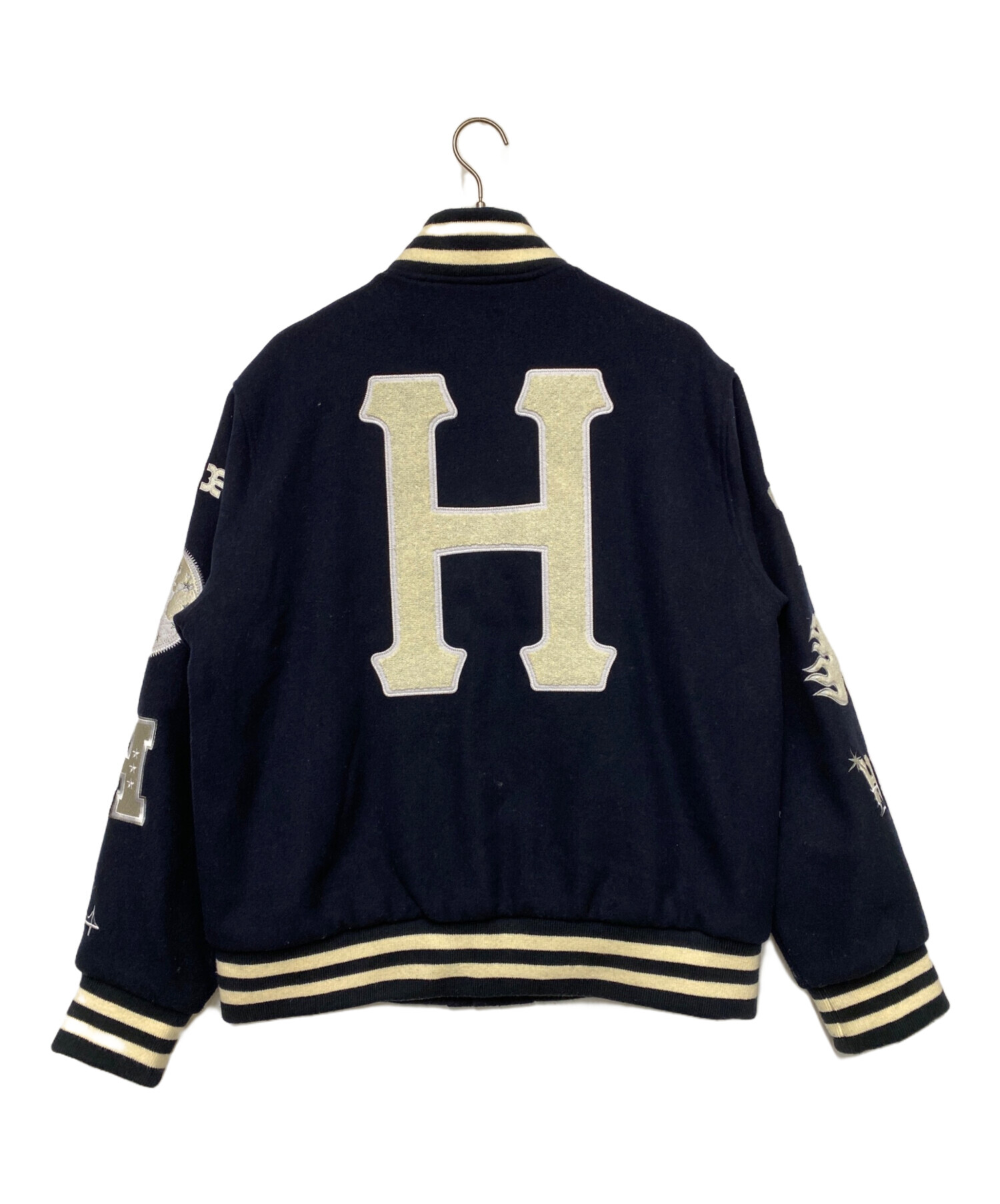 中古・古着通販】HUF (ハフ) 20 YEAR CLASSIC H VARSITY JACKET