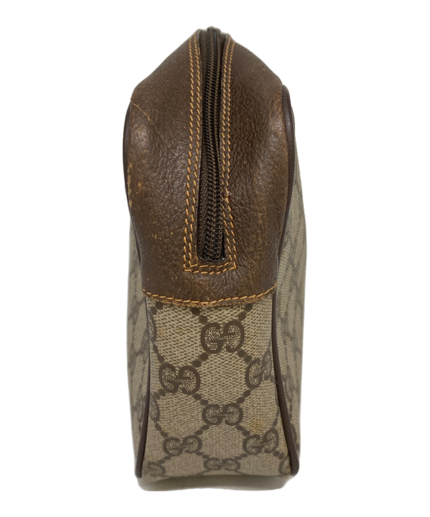 中古・古着通販】GUCCI (グッチ) クラッチバッグ ベージュ｜ブランド