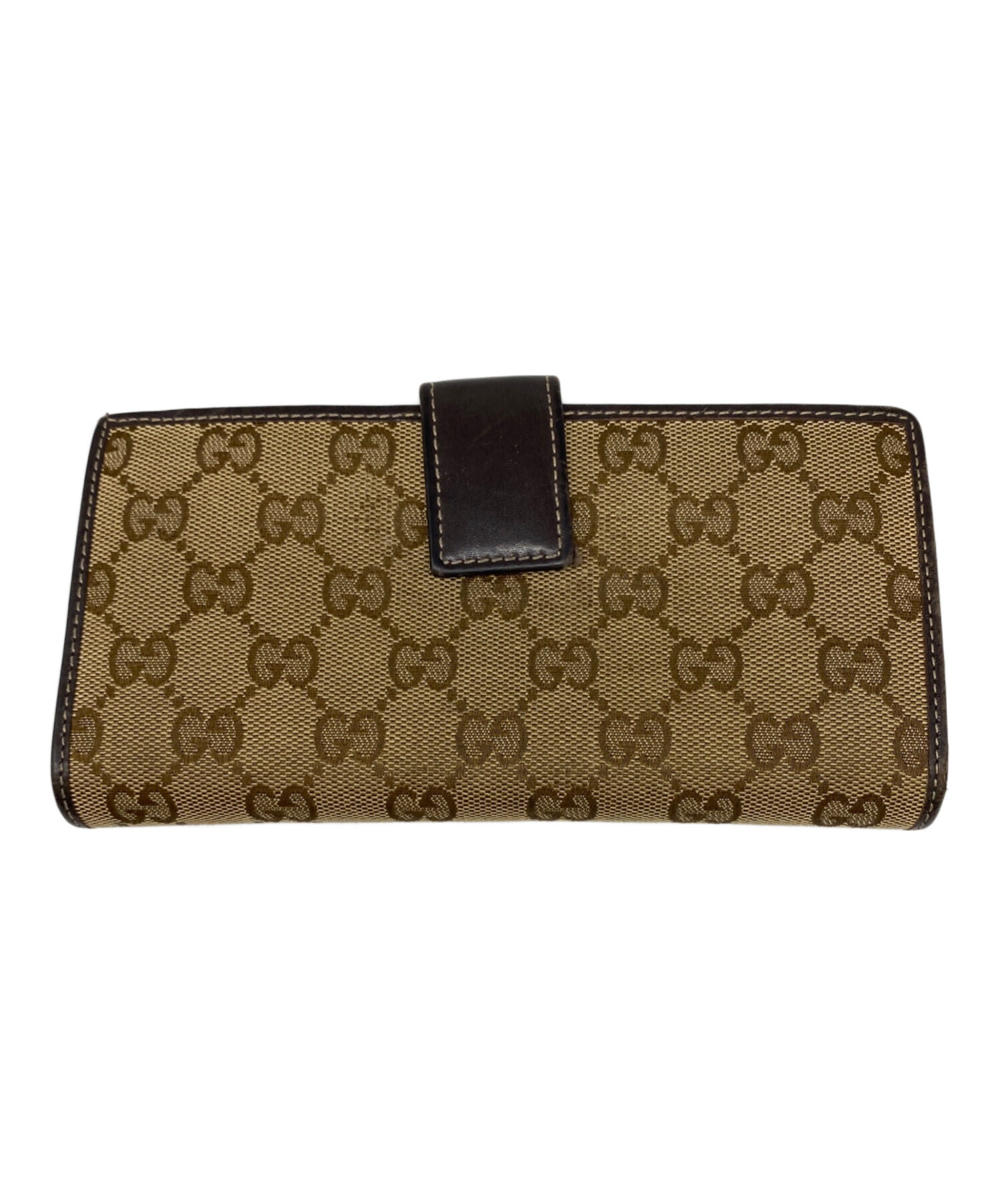 中古・古着通販】GUCCI (グッチ) 長財布 ベージュ｜ブランド・古着通販