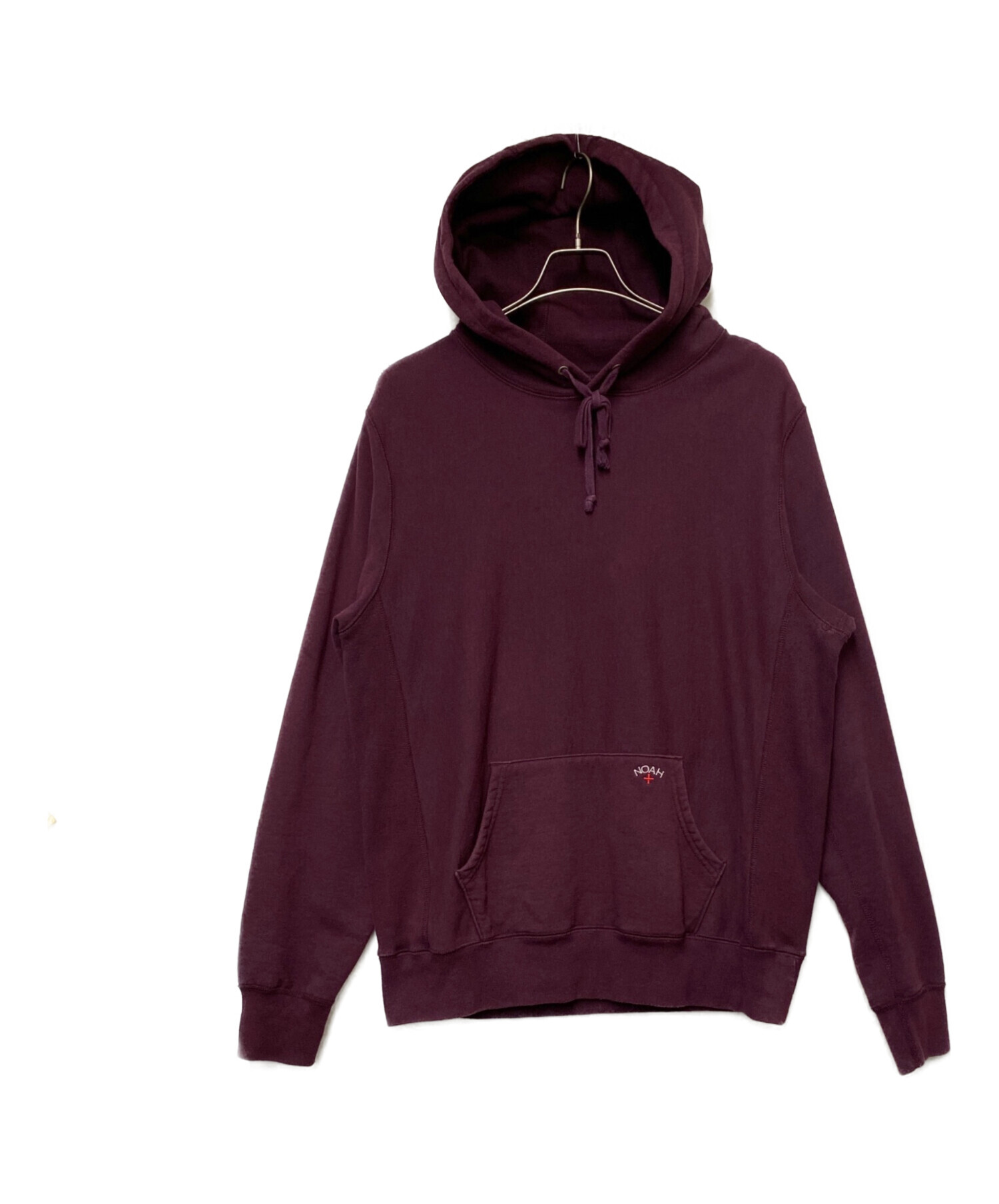 【値下げOK】NIHIL NOAH 肋骨パーカー Y2K 古着【即購入可！】 中古・古着通販】Noah (ノア) パーカー ボルドー サイズ:L｜ブランド