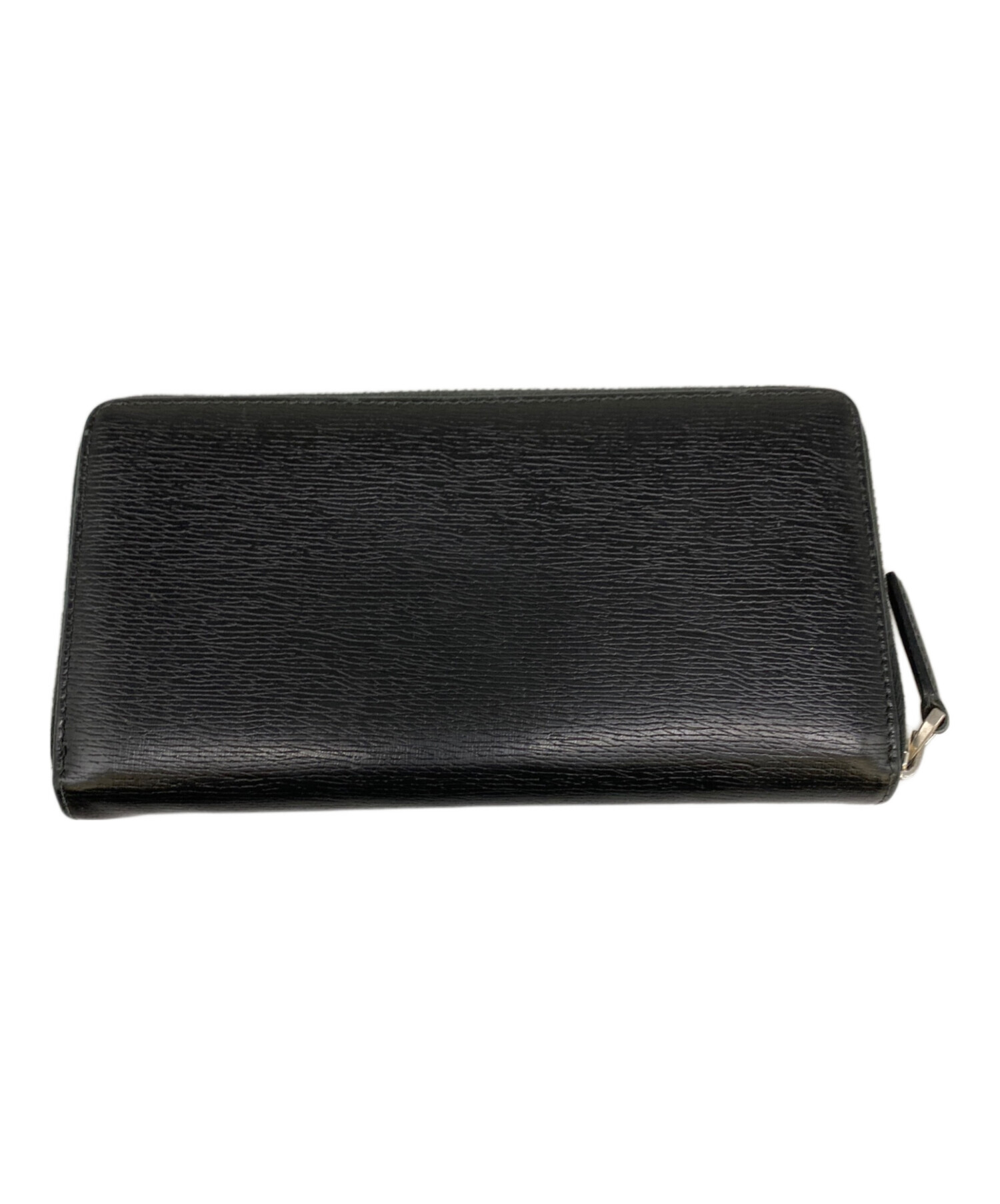 ■GUCCI ブラック レザー 長財布■中古■男女兼用 中古・古着通販】GUCCI (グッチ) 長財布 ブラック｜ブランド・古着通販