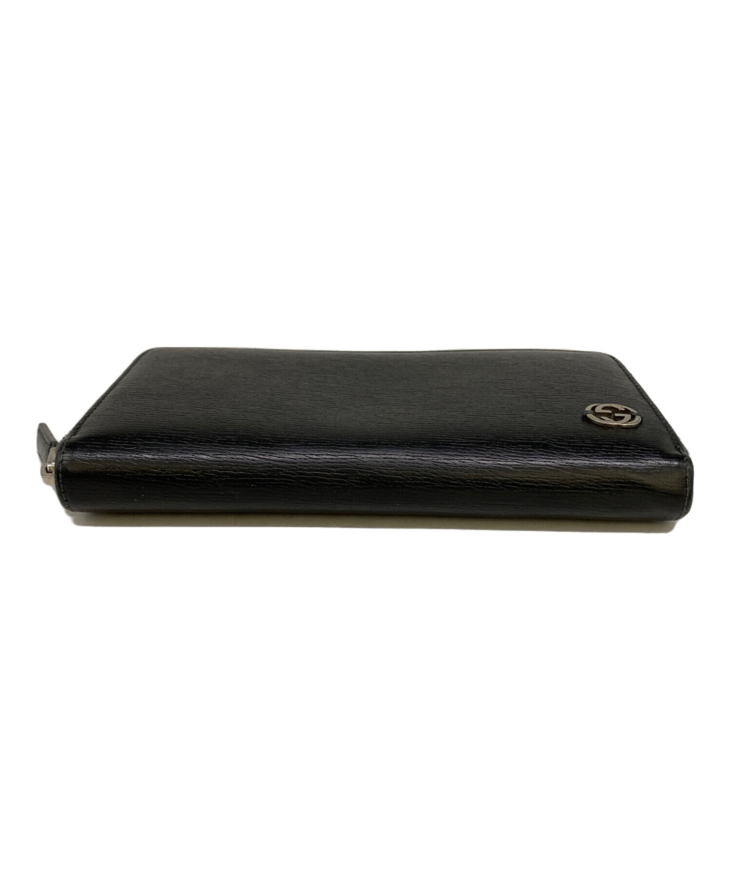 中古・古着通販】GUCCI (グッチ) 長財布 ブラック｜ブランド・古着通販