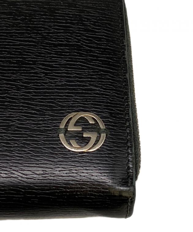 中古・古着通販】GUCCI (グッチ) 長財布 ブラック｜ブランド・古着通販