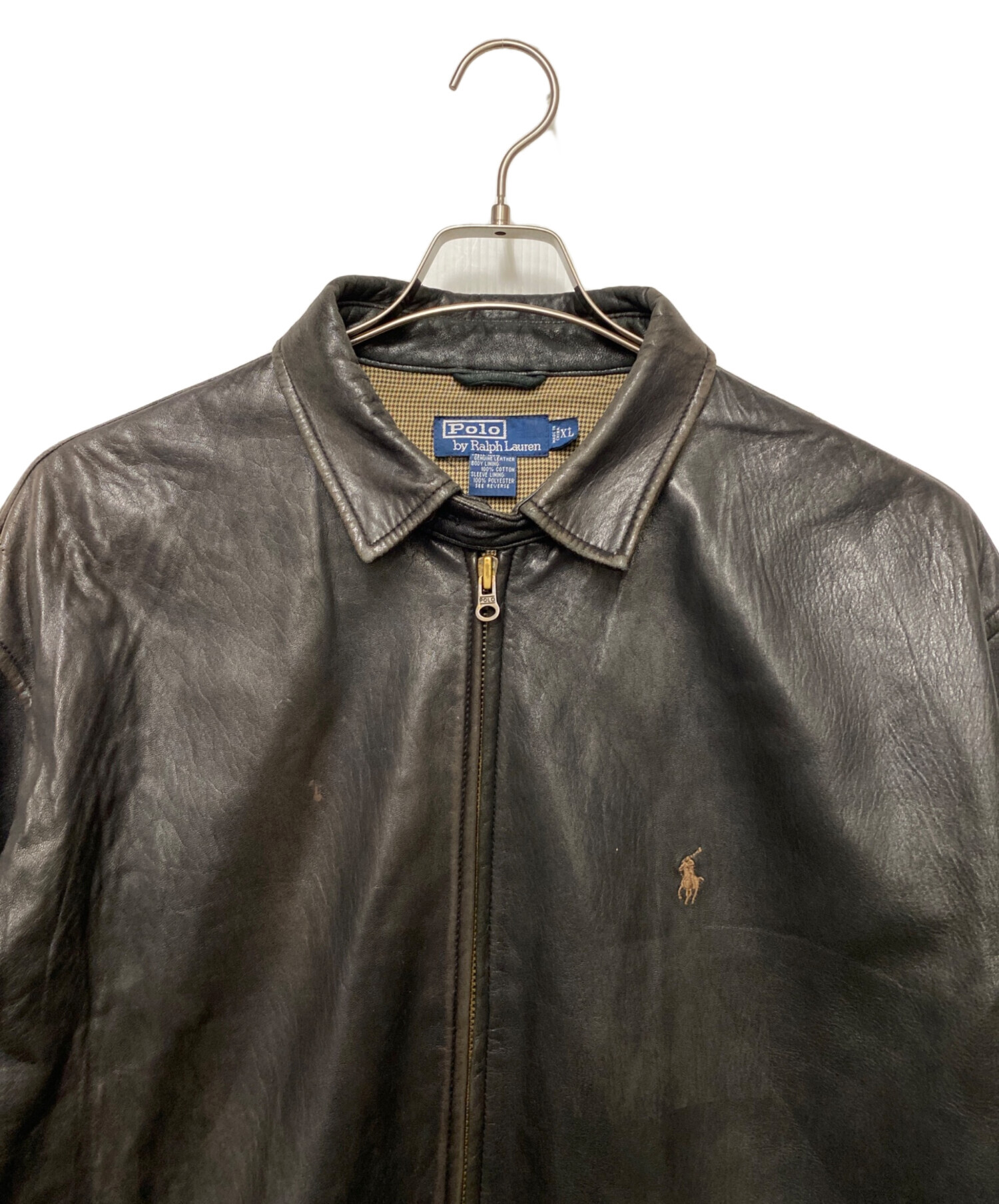 中古・古着通販】POLO RALPH LAUREN (ポロ・ラルフローレン) レザー