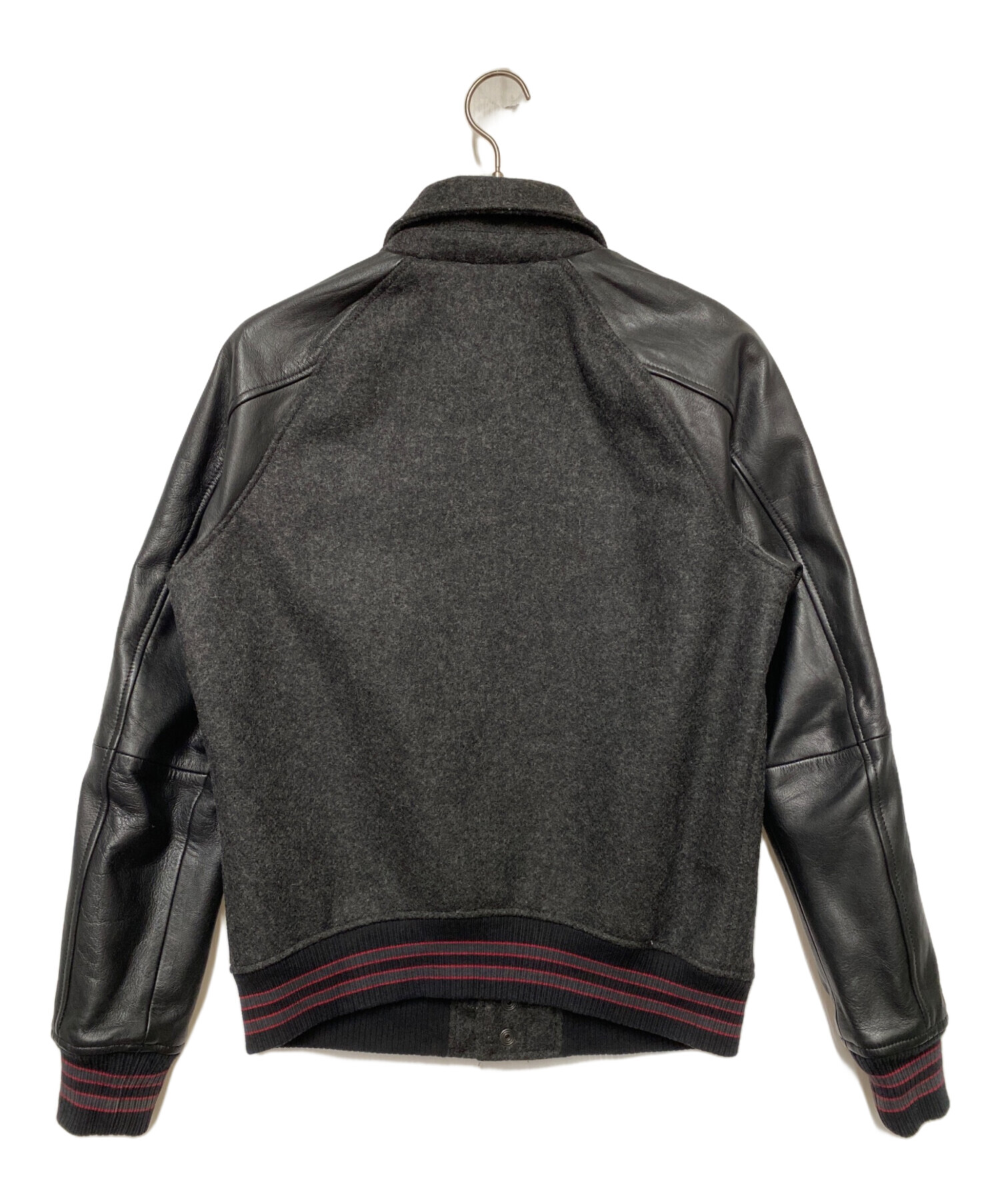 中古・古着通販】DIESEL (ディーゼル) 袖切替ブルゾン ブラック サイズ 