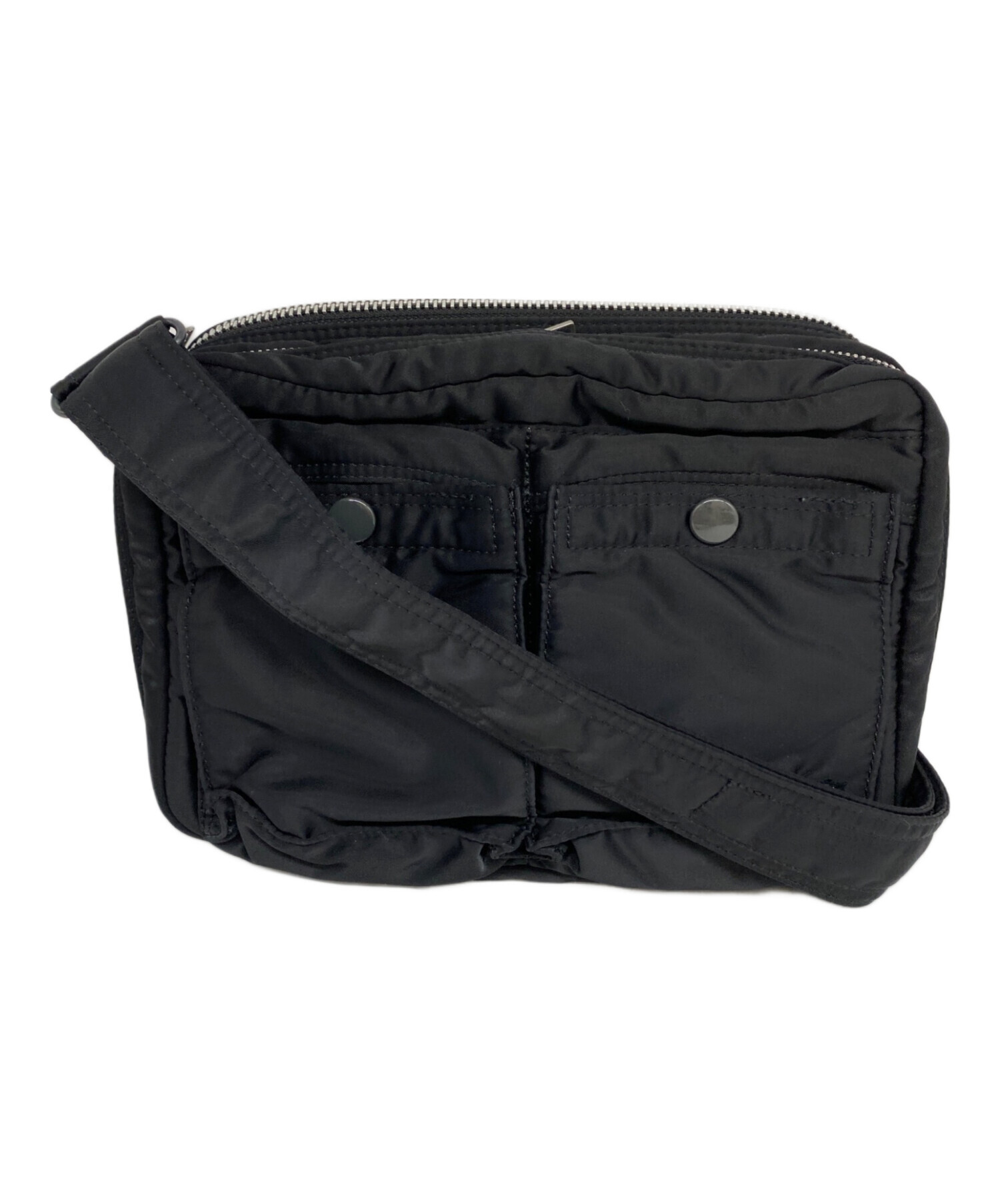 中古・古着通販】PORTER (ポーター) ショルダーバッグ ブラック