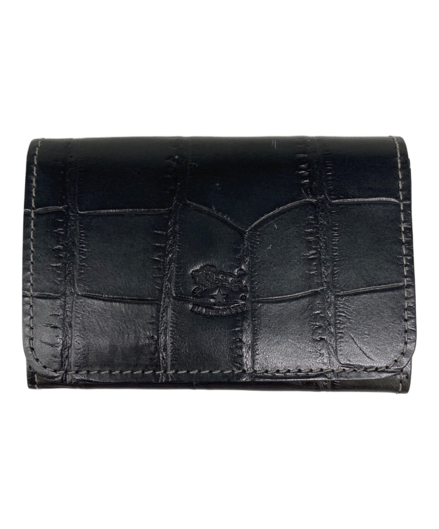 中古・古着通販】IL BISONTE (イル ビゾンテ) カードケース ブラック