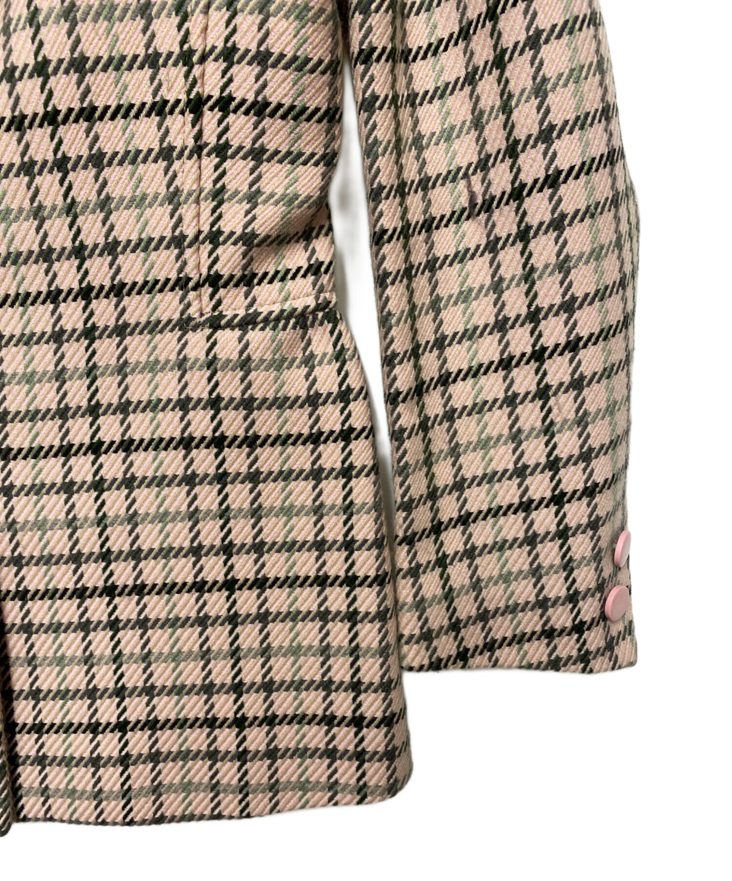 中古・古着通販】HERNO (ヘルノ) テーラードジャケット ピンク サイズ