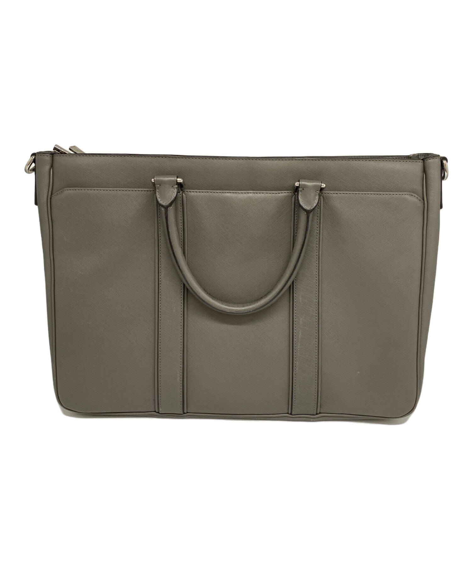 中古・古着通販】COACH (コーチ) 2WAYバッグ グレー｜ブランド・古着