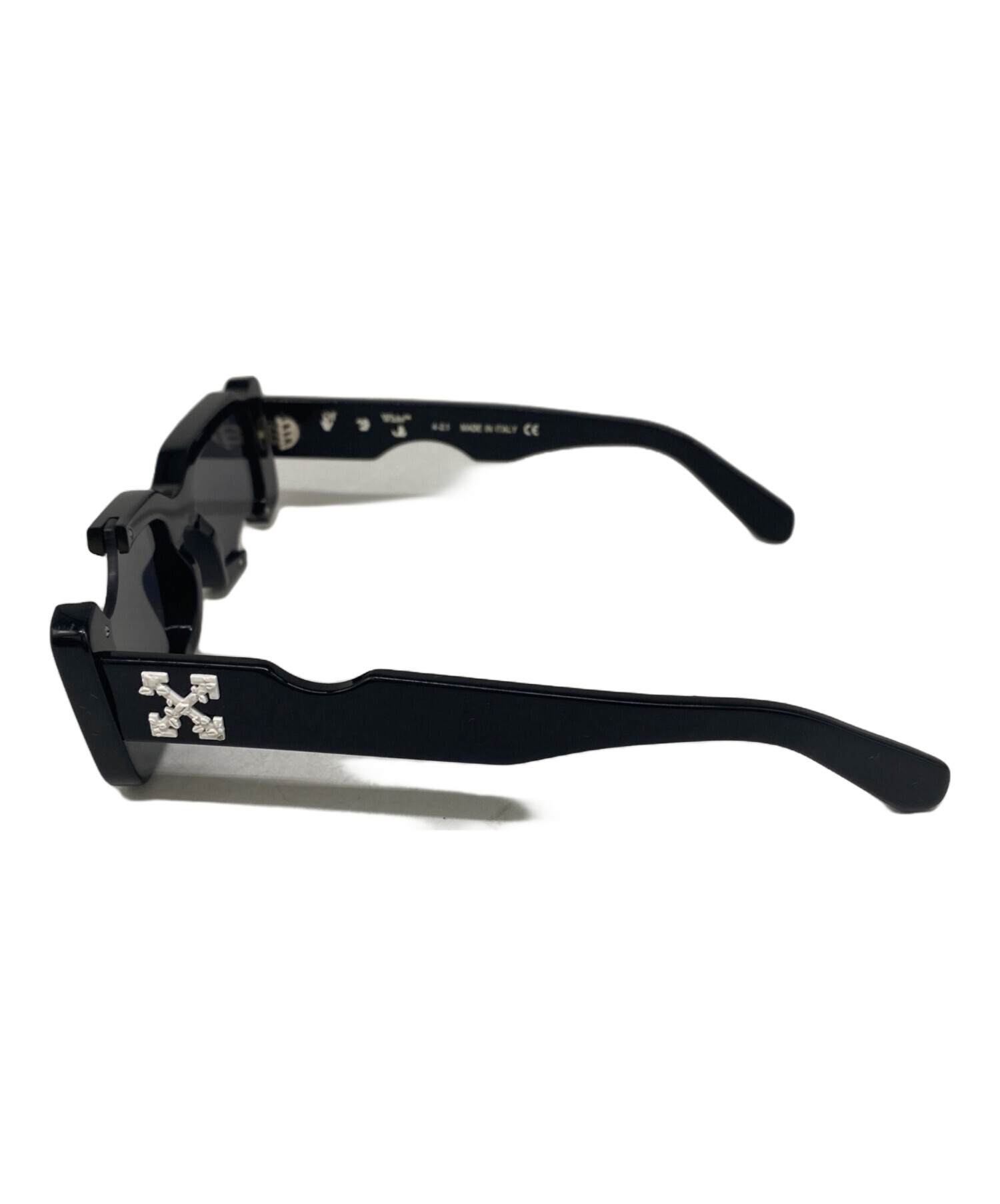 中古・古着通販】OFFWHITE (オフホワイト) サングラス ブラック